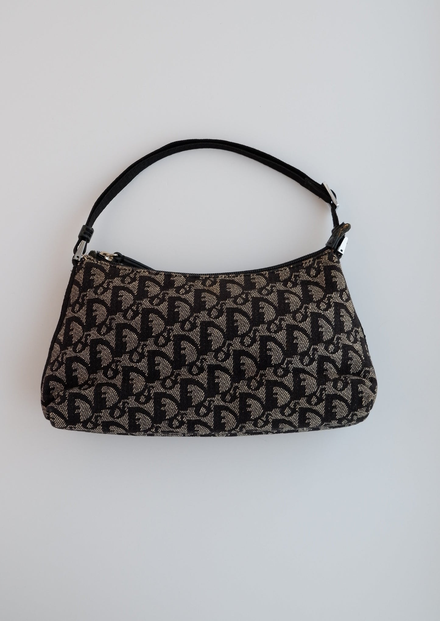 Authentic Preowned Dior Navy Diorissimo Shoulder Bag / Pochette