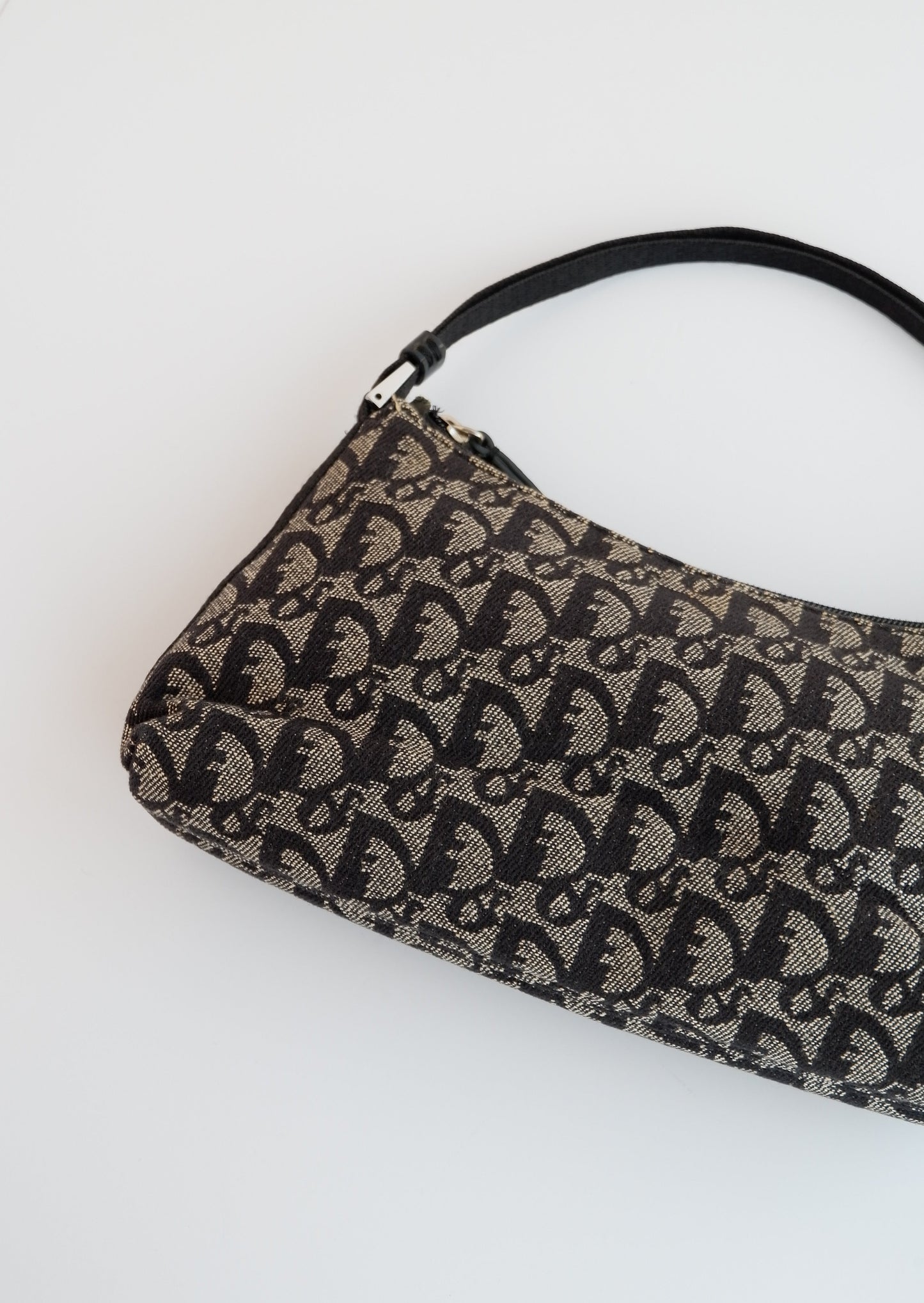 Authentic Preowned Dior Navy Diorissimo Shoulder Bag / Pochette