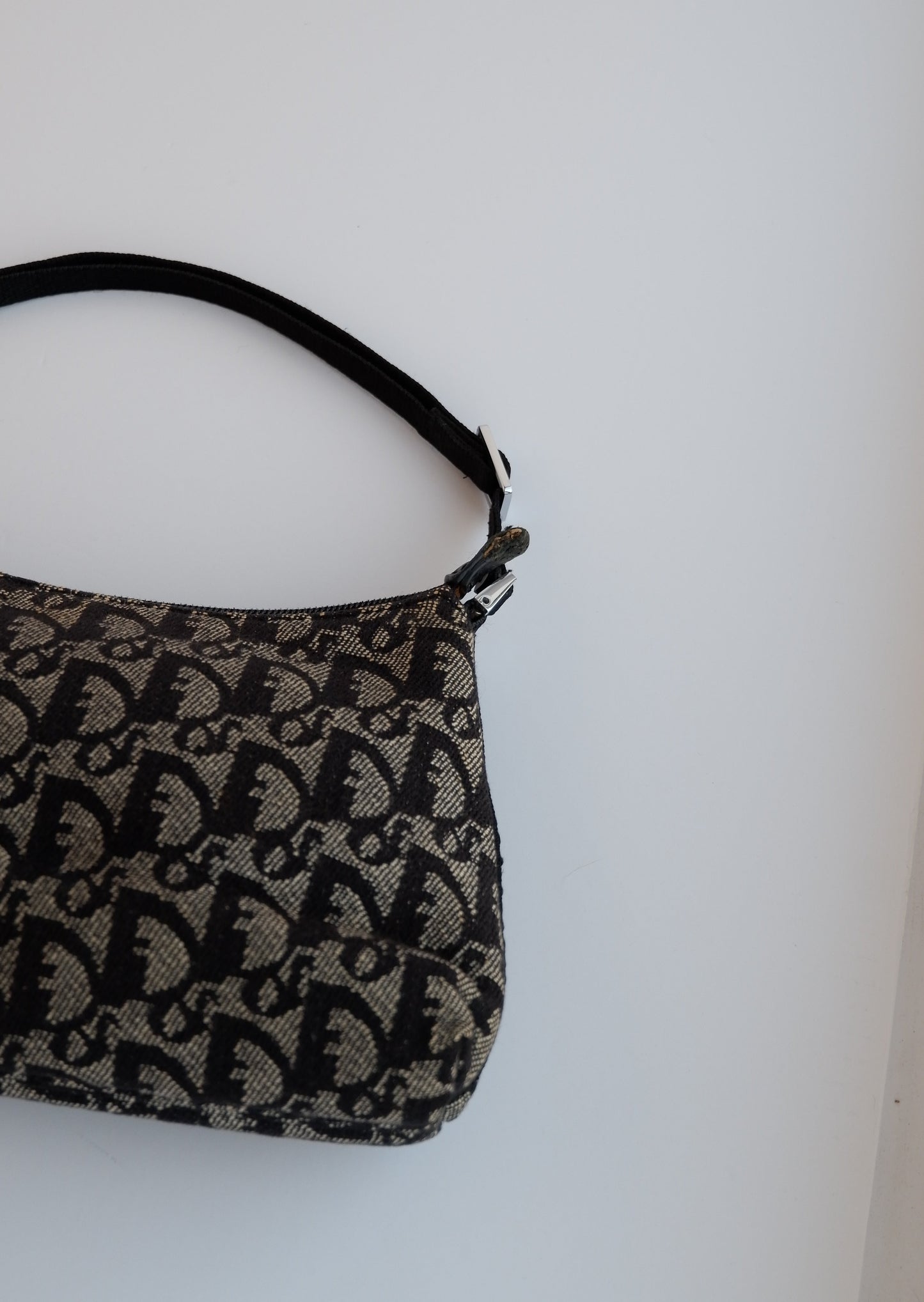 Authentic Preowned Dior Navy Diorissimo Shoulder Bag / Pochette