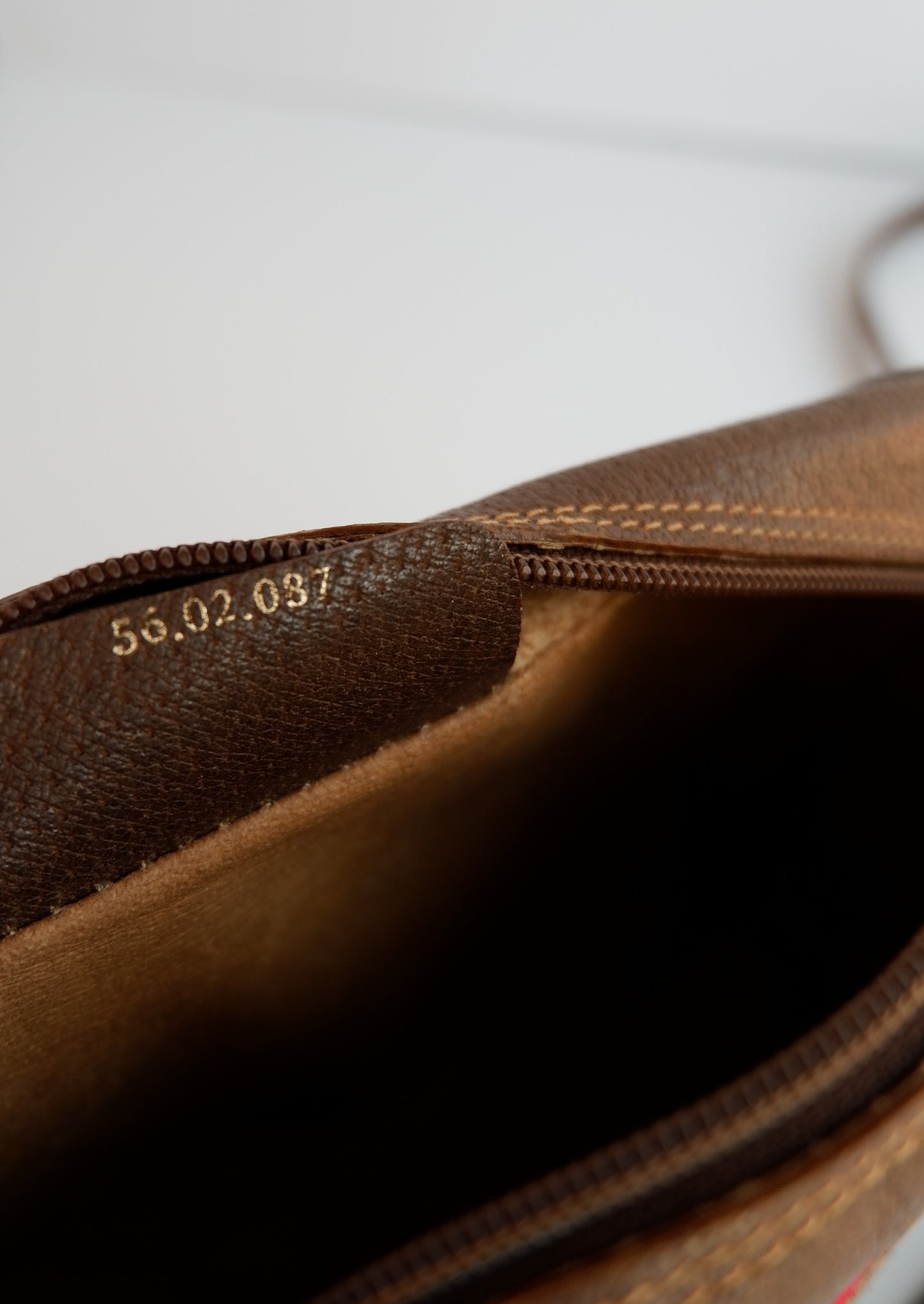 Authentic Preowned Vintage Gucci GG Canvas Crossbody Bag