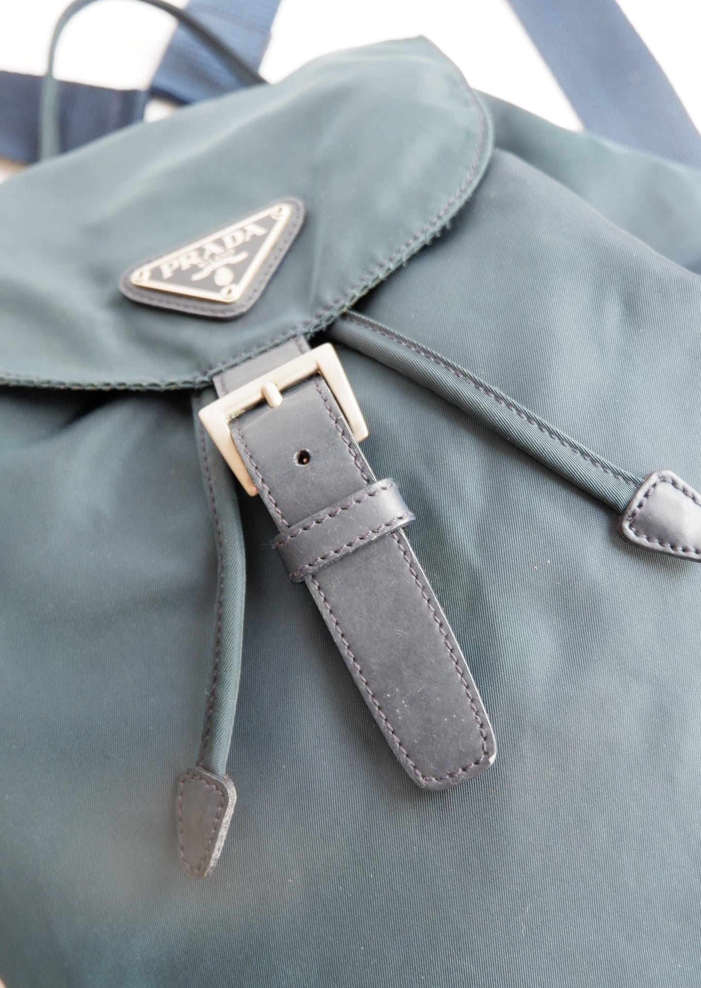 Authentic Preowned Prada Navy Nylon Backpack