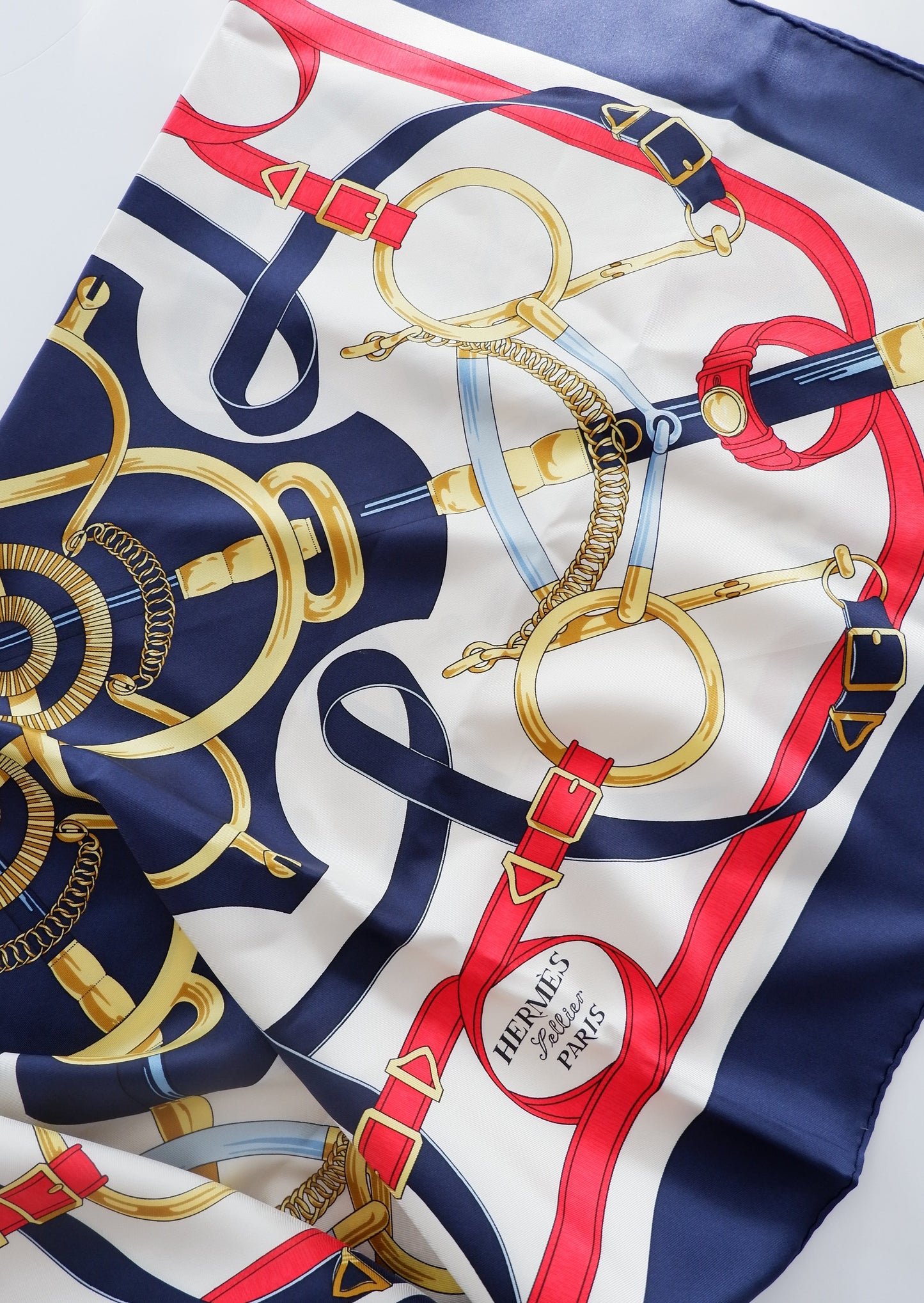 Authentic Preowned Hermes Silk Carre Scarf