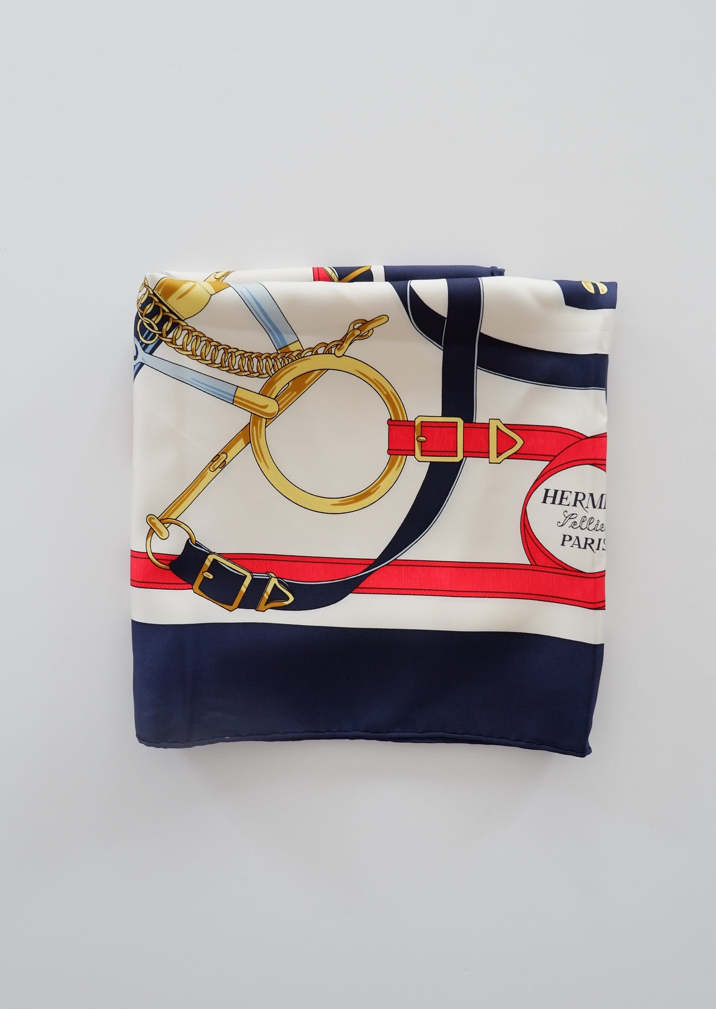 Authentic Preowned Hermes Silk Carre Scarf