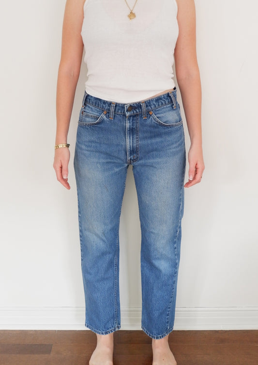 Levis Vintage 505 Medium Wash Jeans - 30