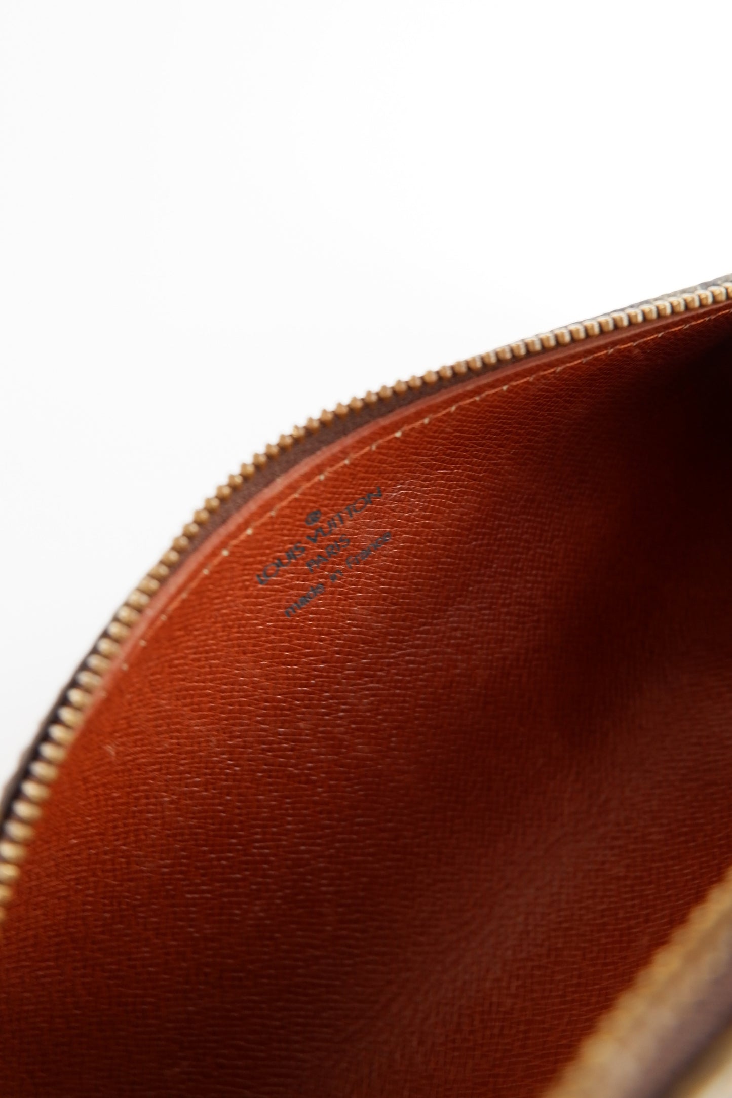 Authentic Preowned Vintage Louis Vuitton Monogram Cylinder Pouch