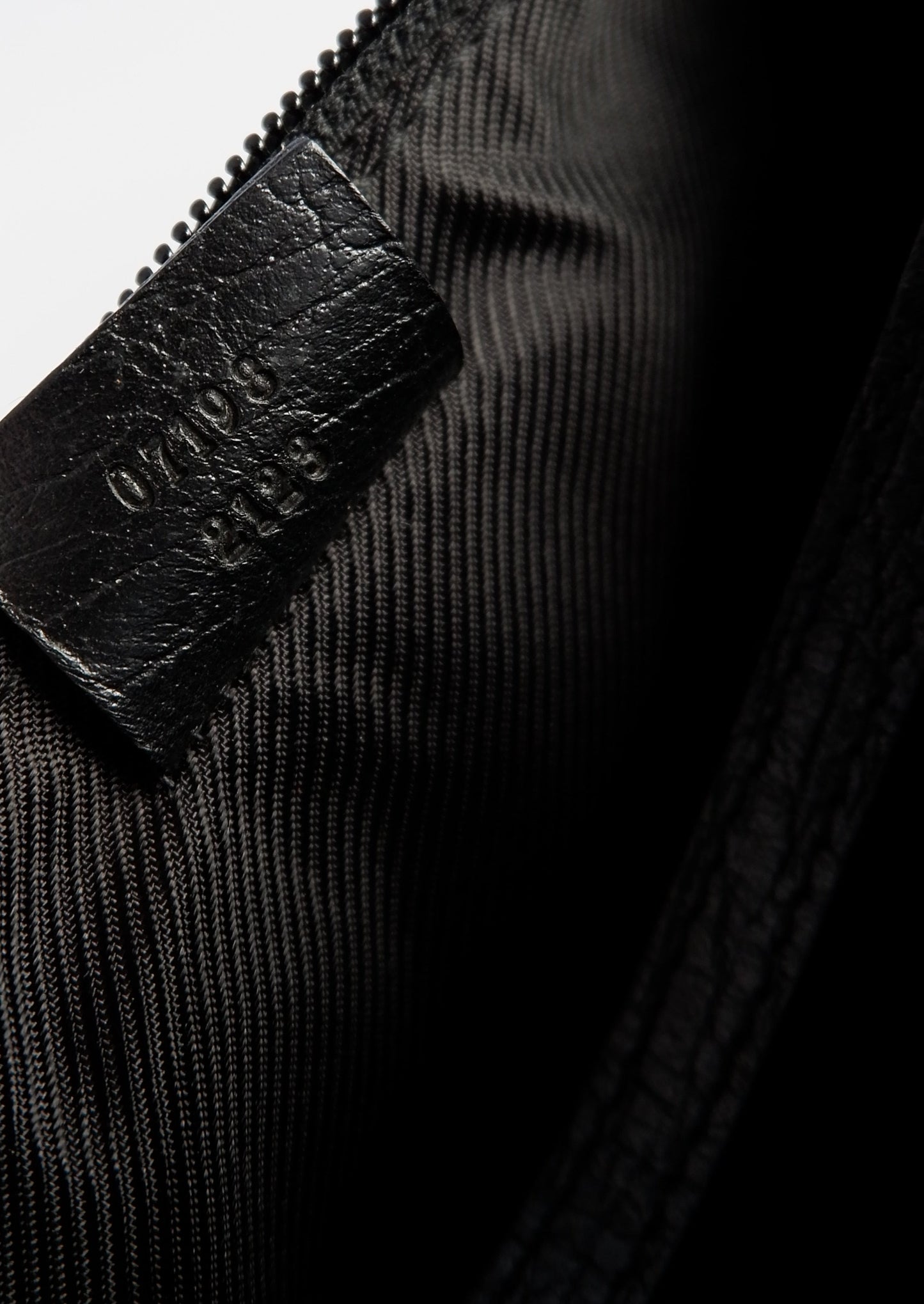 Authentic Preowned Gucci Beige/ Black Boat Pochette