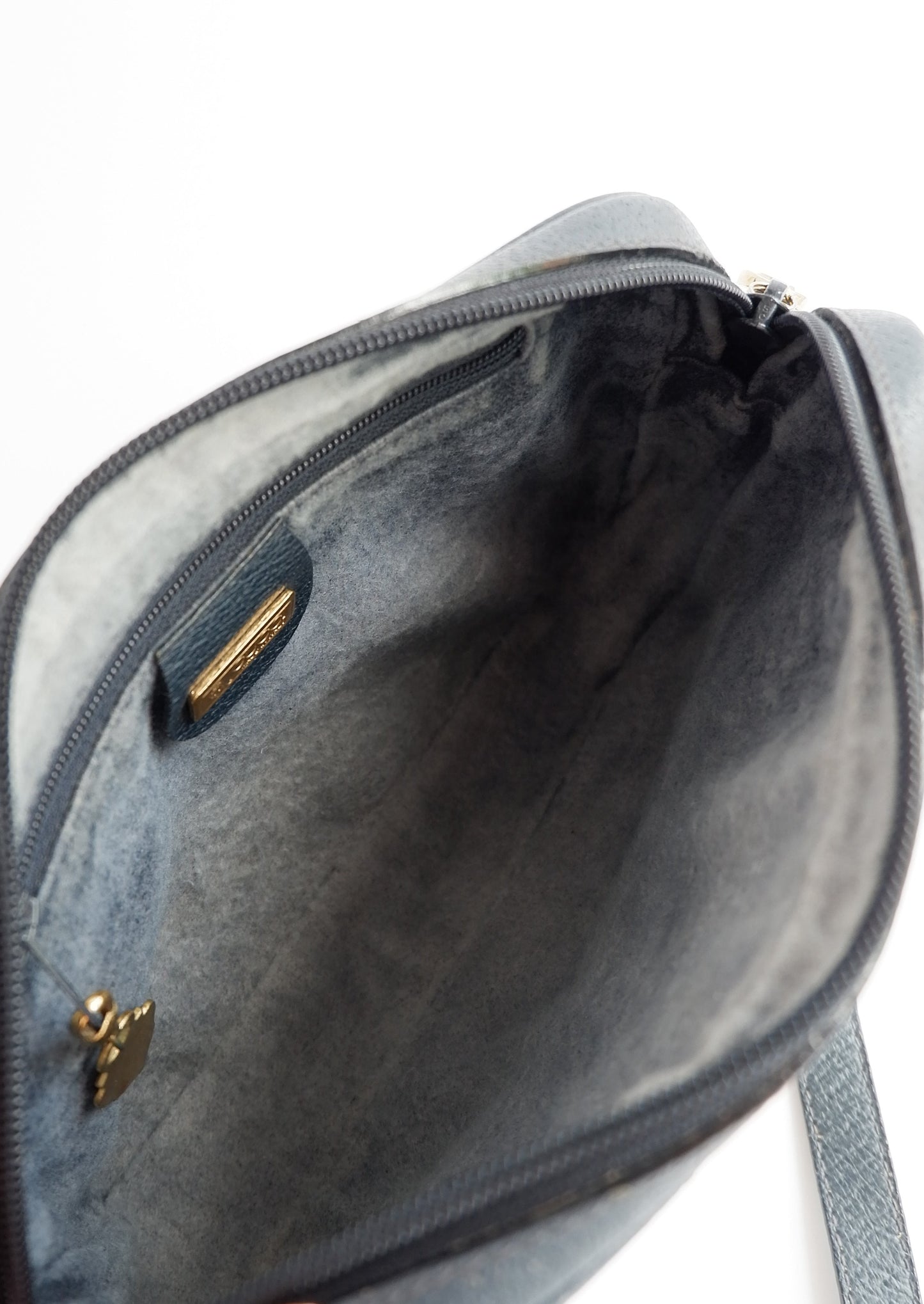 Authentic Preowned Vintage Gucci Navy GG Canvas Crossbody Bag