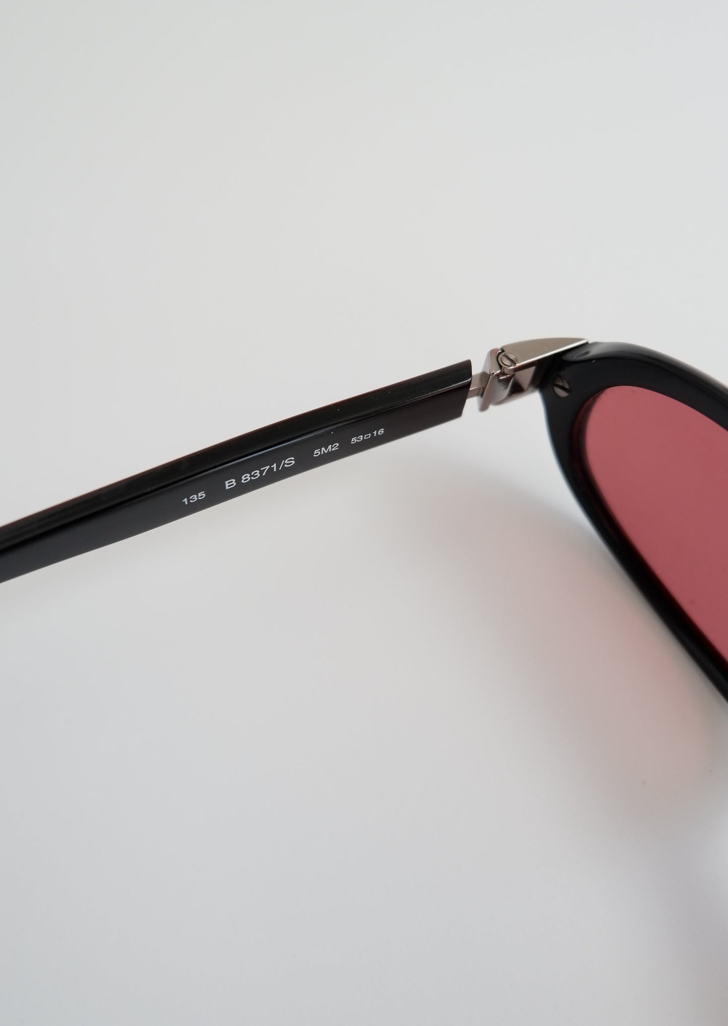 Authentic Preowned Burberry Red Acetate Novacheck Sunglasses