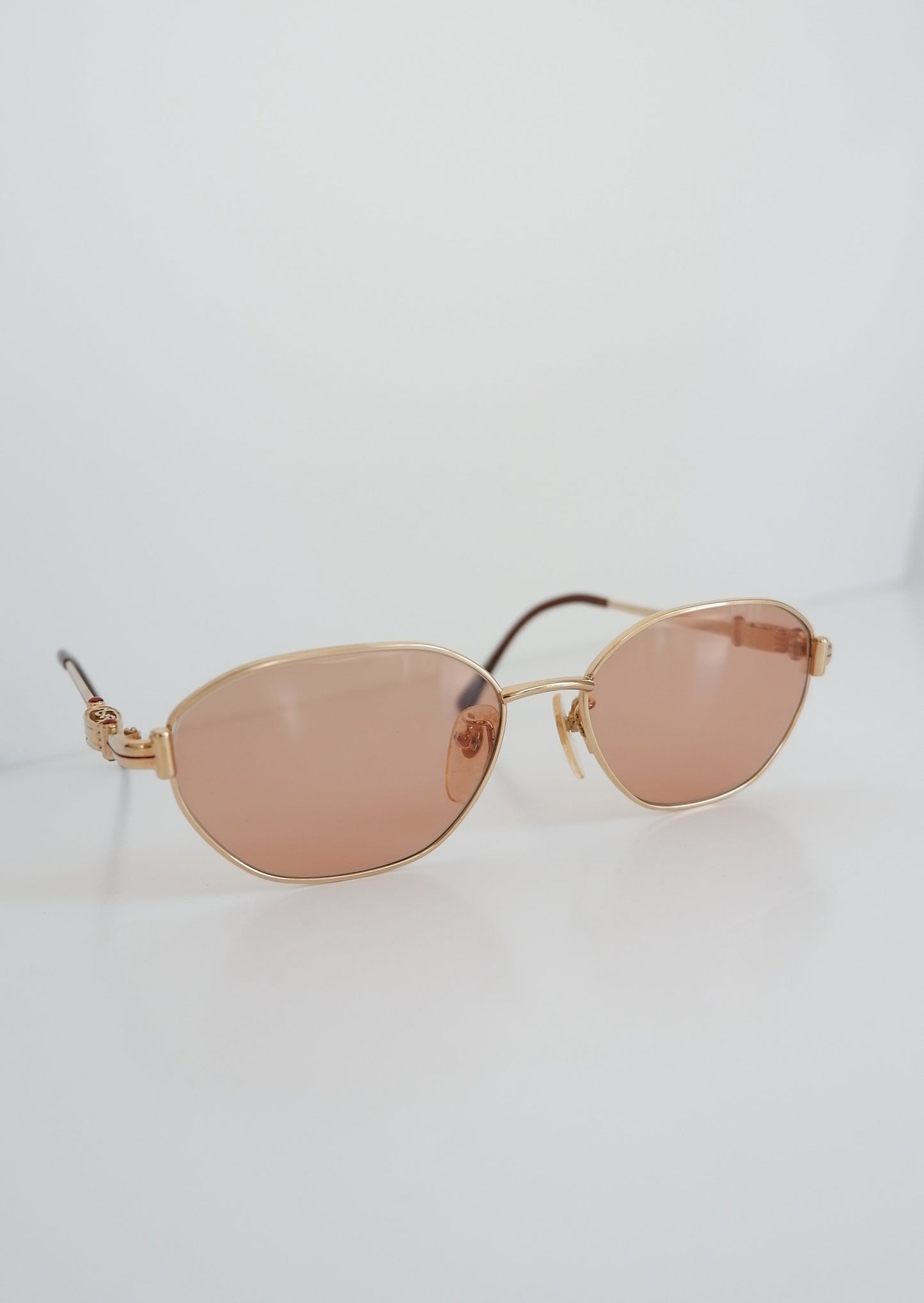 Authentic Preowned Vintage Saint Laurent YSL Metal Frame Sunglasses