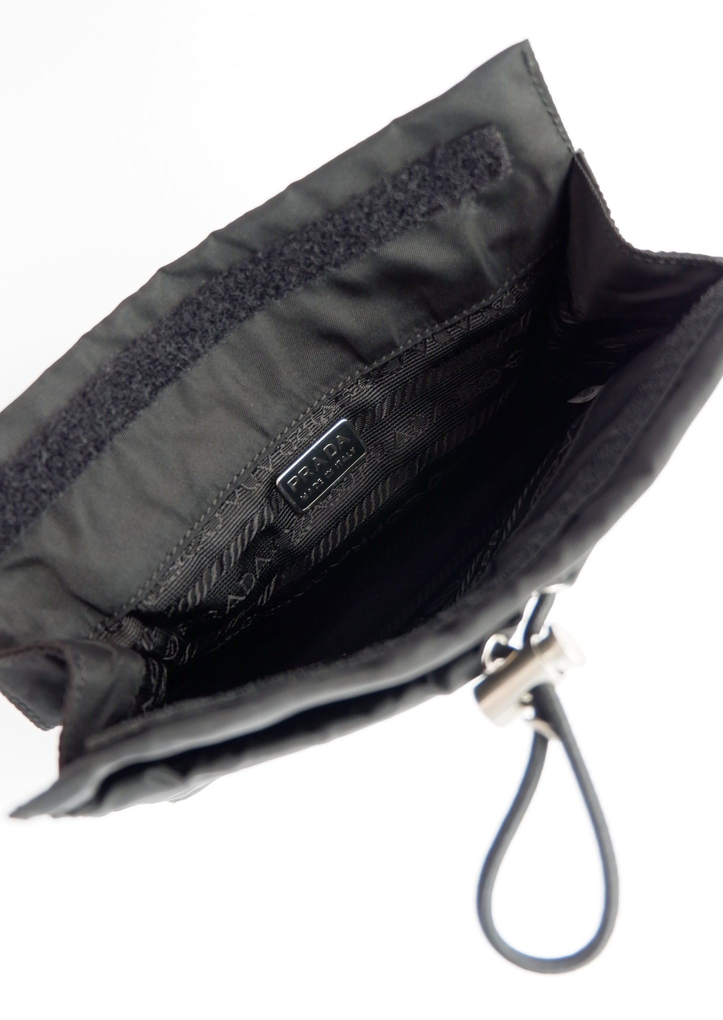 Authentic Preowned Prada Black Nylon Micro Pouch
