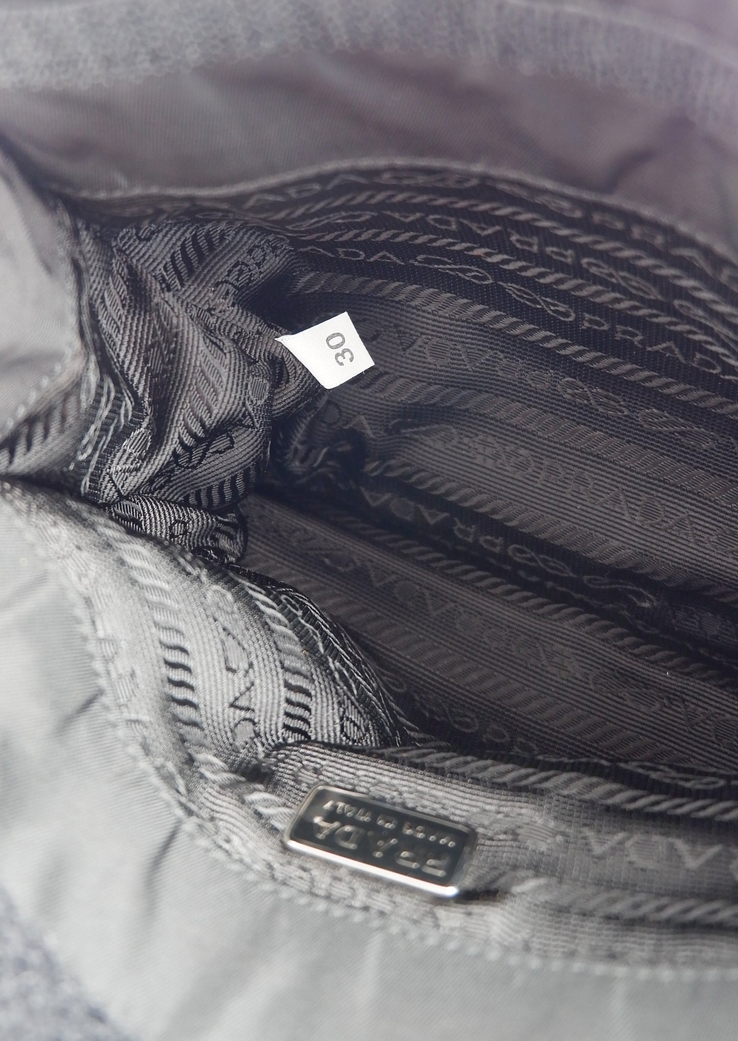 Authentic Preowned Prada Black Nylon Micro Pouch