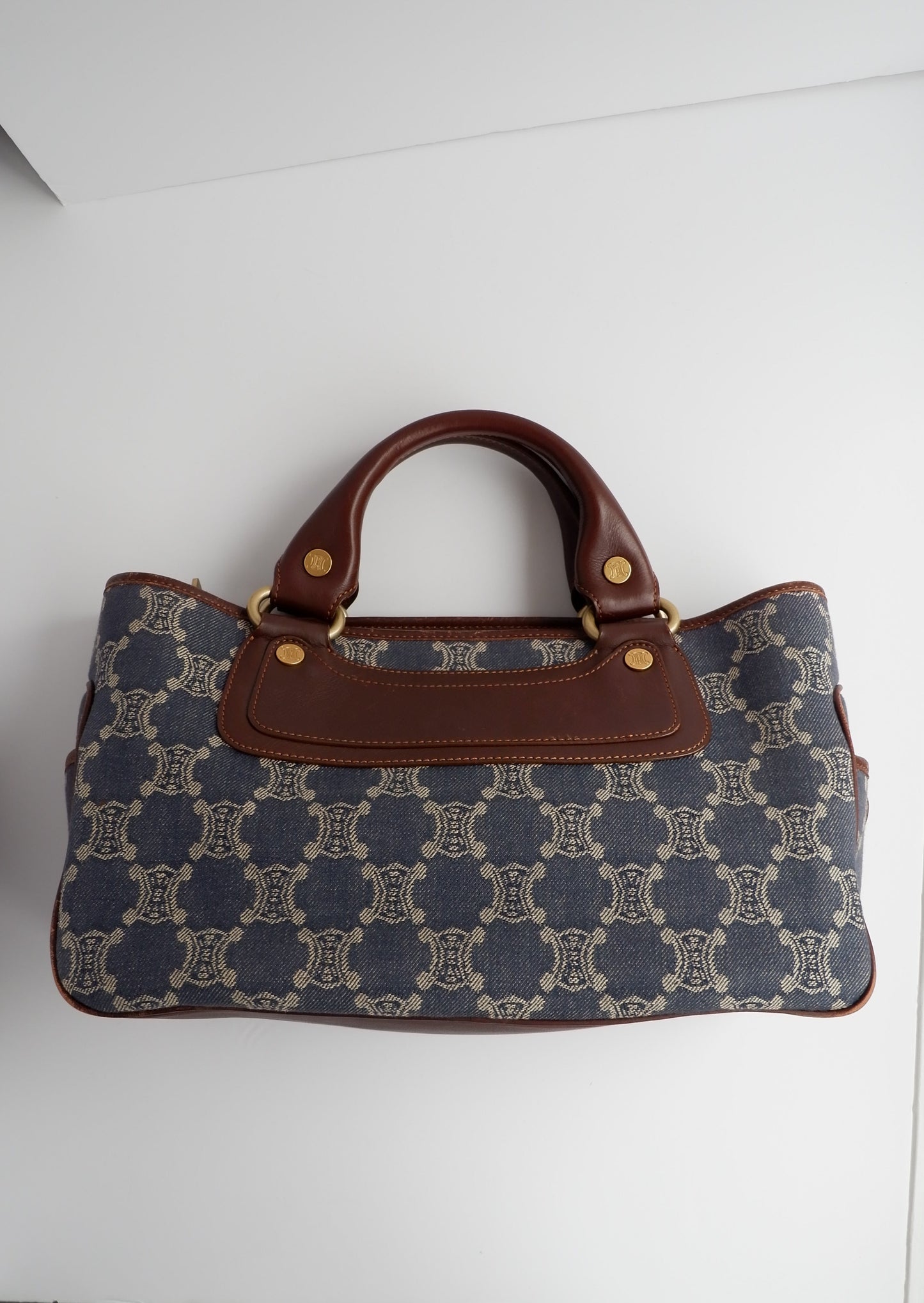 Authentic Preowned Celine Denim/ Leather Boogie Bag