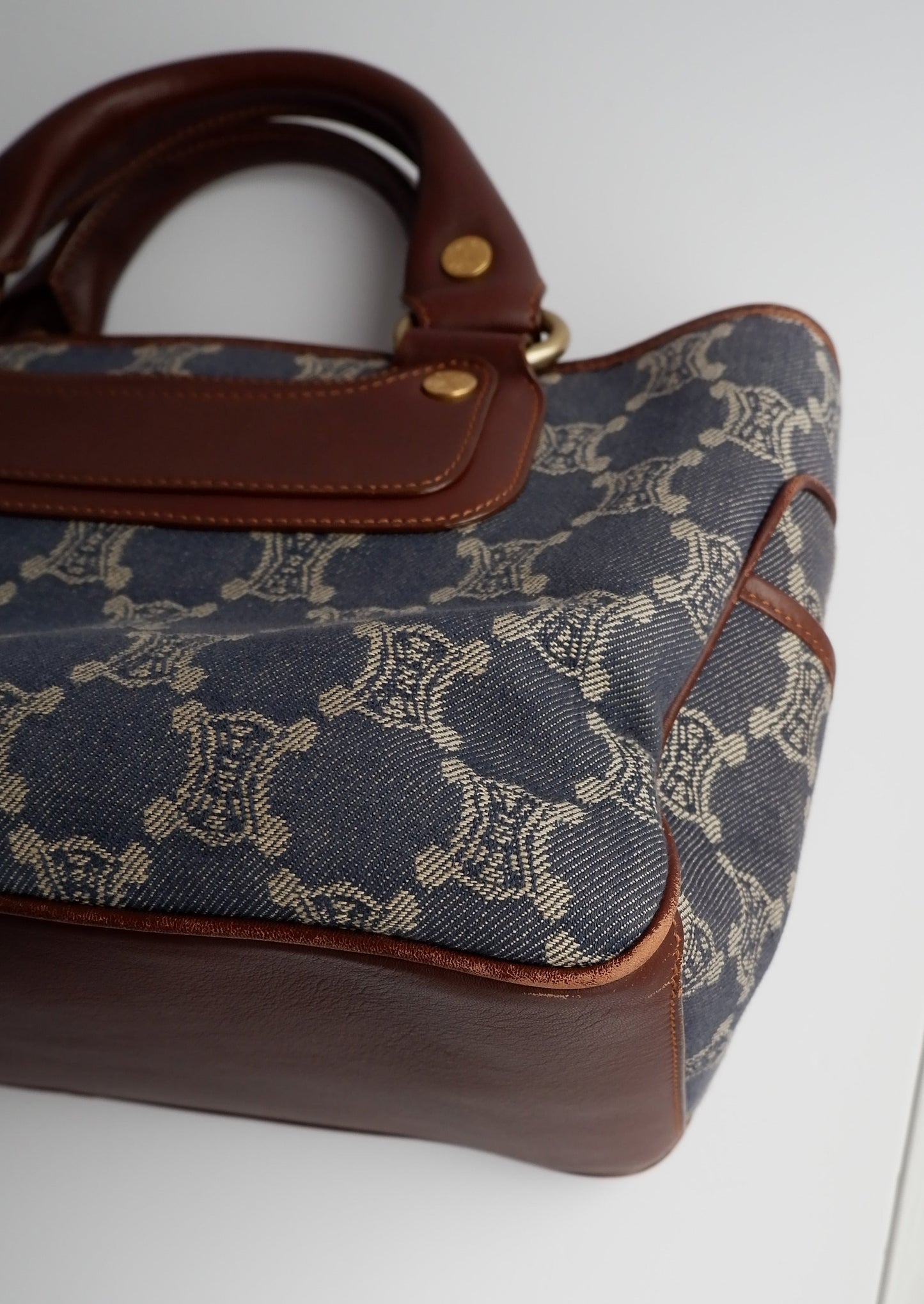 Authentic Preowned Celine Denim/ Leather Boogie Bag