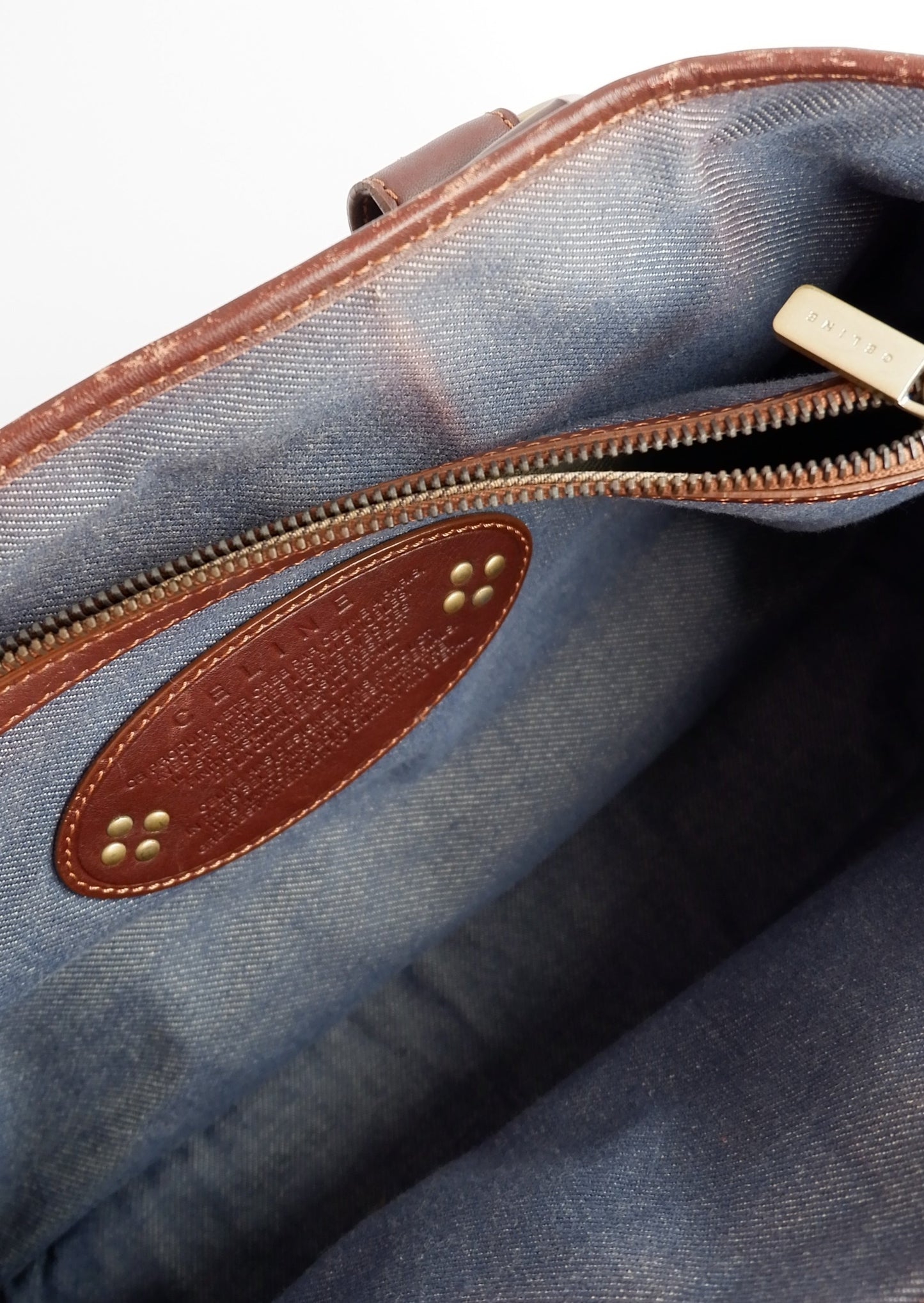 Authentic Preowned Celine Denim/ Leather Boogie Bag