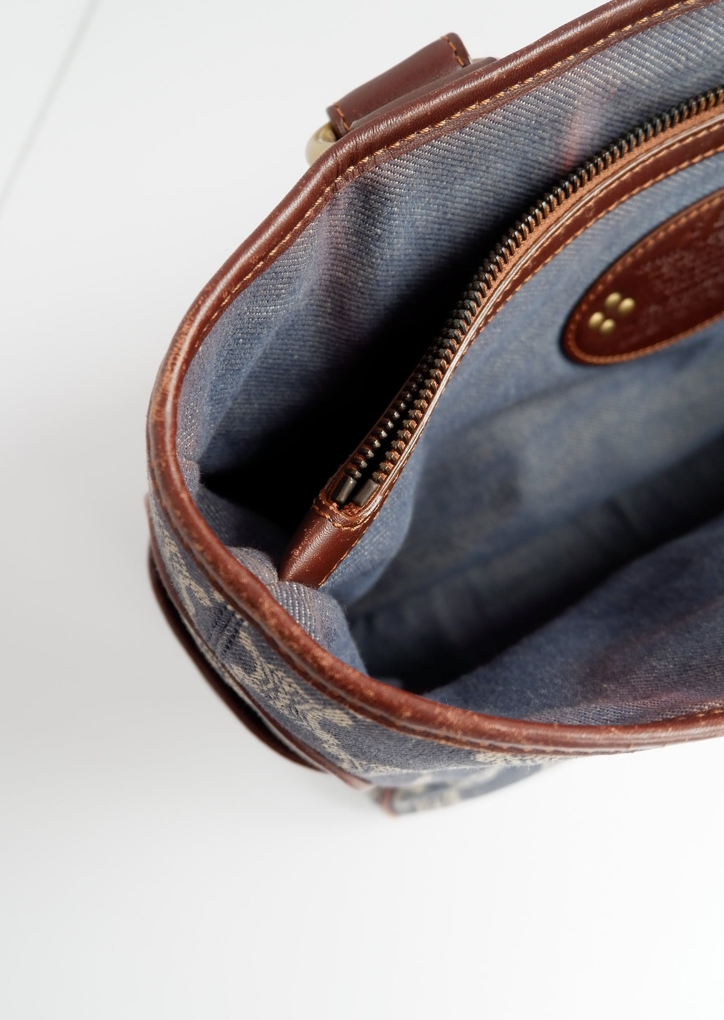 Authentic Preowned Celine Denim/ Leather Boogie Bag