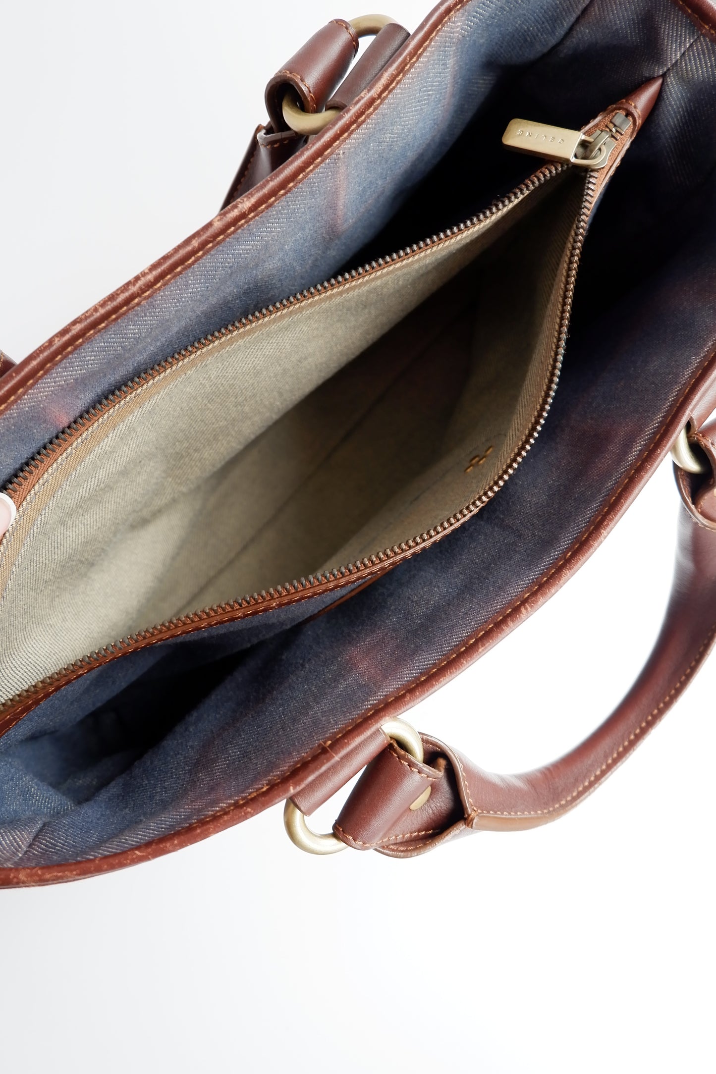 Authentic Preowned Celine Denim/ Leather Boogie Bag