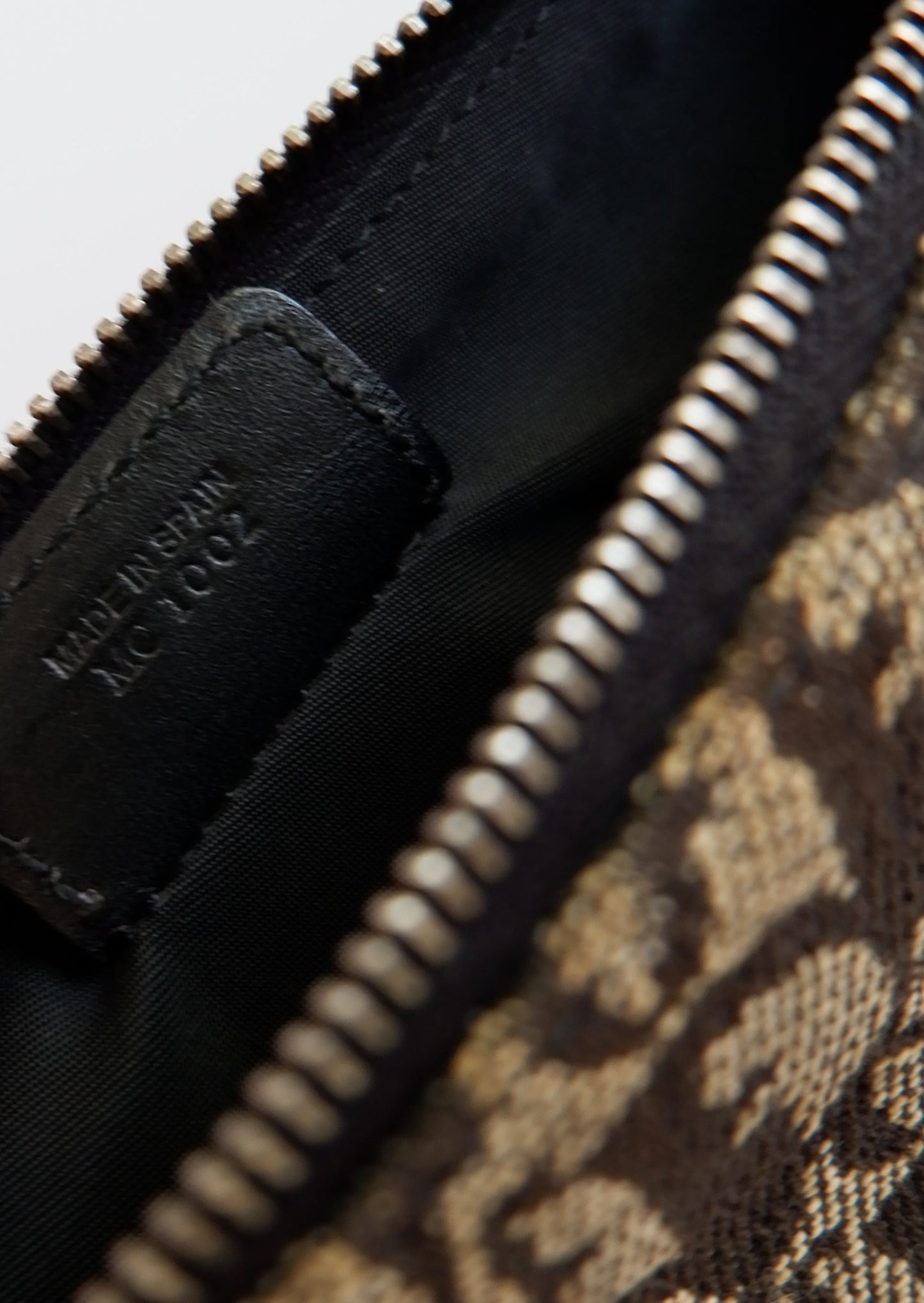 Authentic Preowned Vintage Christian Dior Black Diorrisimo Saddle Bag