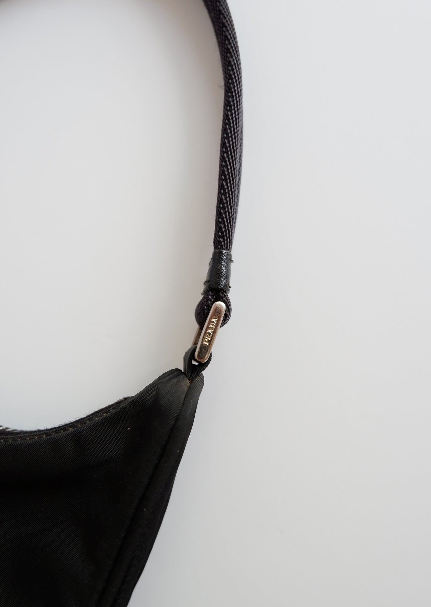 Authentic Preowned Prada Black Nylon Shoulder Bag