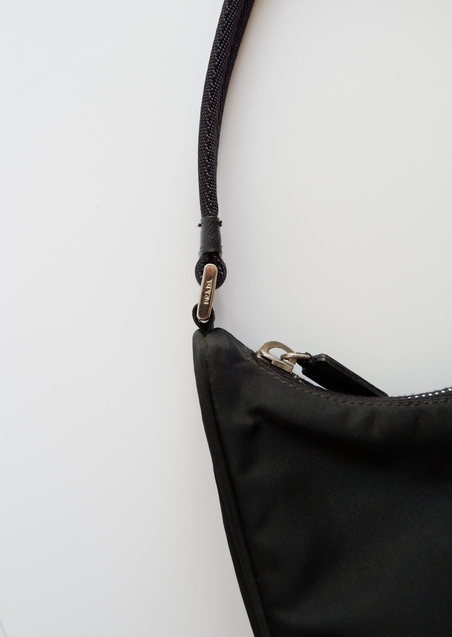 Authentic Preowned Prada Black Nylon Shoulder Bag