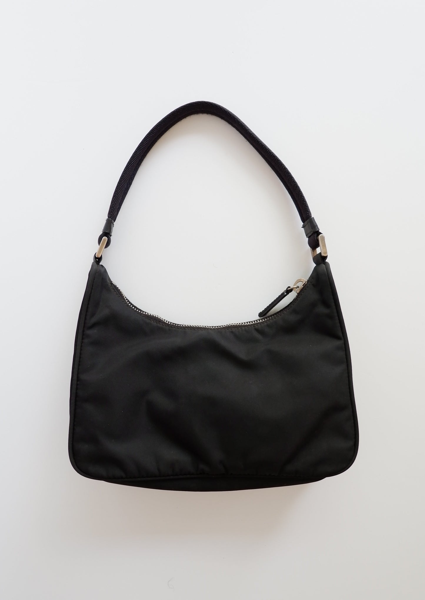 Authentic Preowned Prada Black Nylon Shoulder Bag