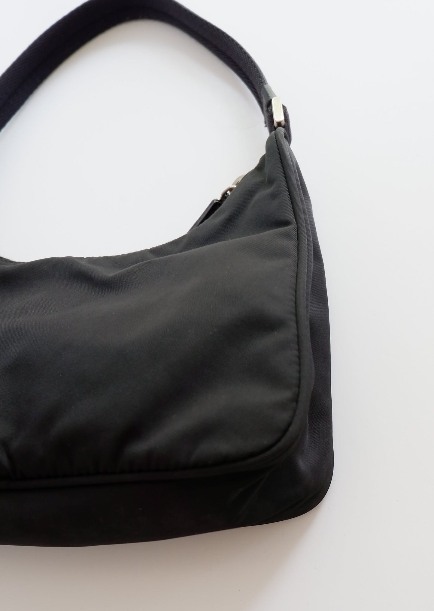 Authentic Preowned Prada Black Nylon Shoulder Bag