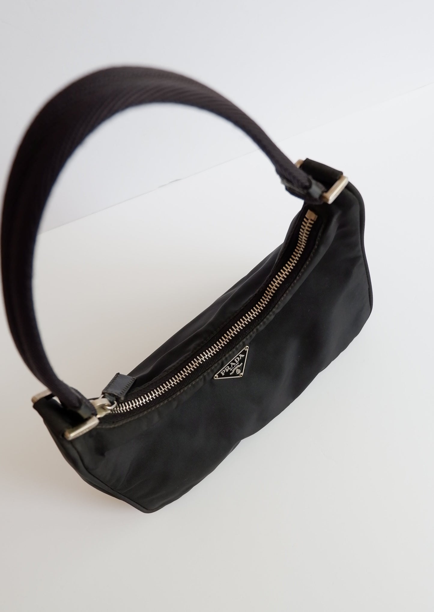 Authentic Preowned Prada Black Nylon Shoulder Bag