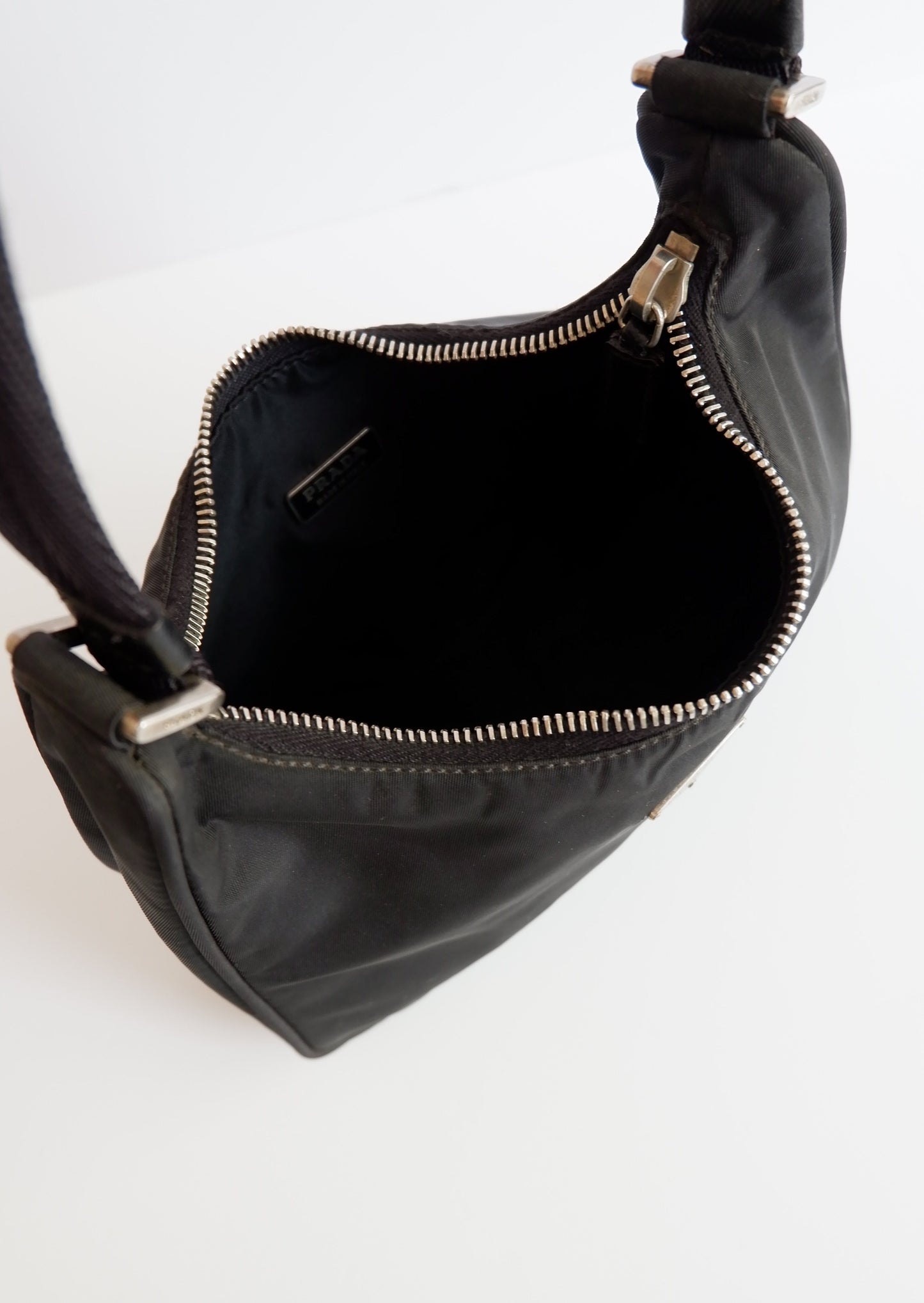 Authentic Preowned Prada Black Nylon Shoulder Bag