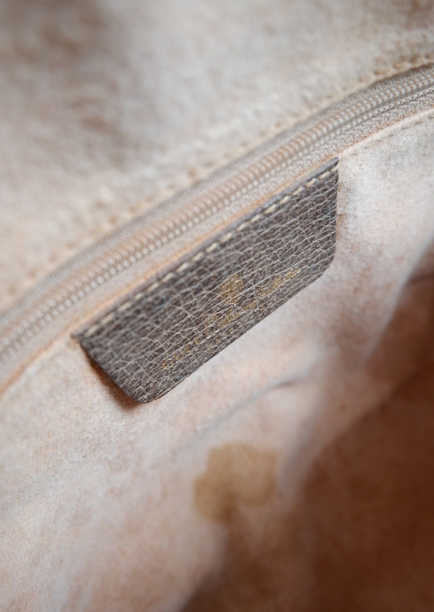 Authentic Preowned Vintage Gucci GG Canvas Crossbody Bag