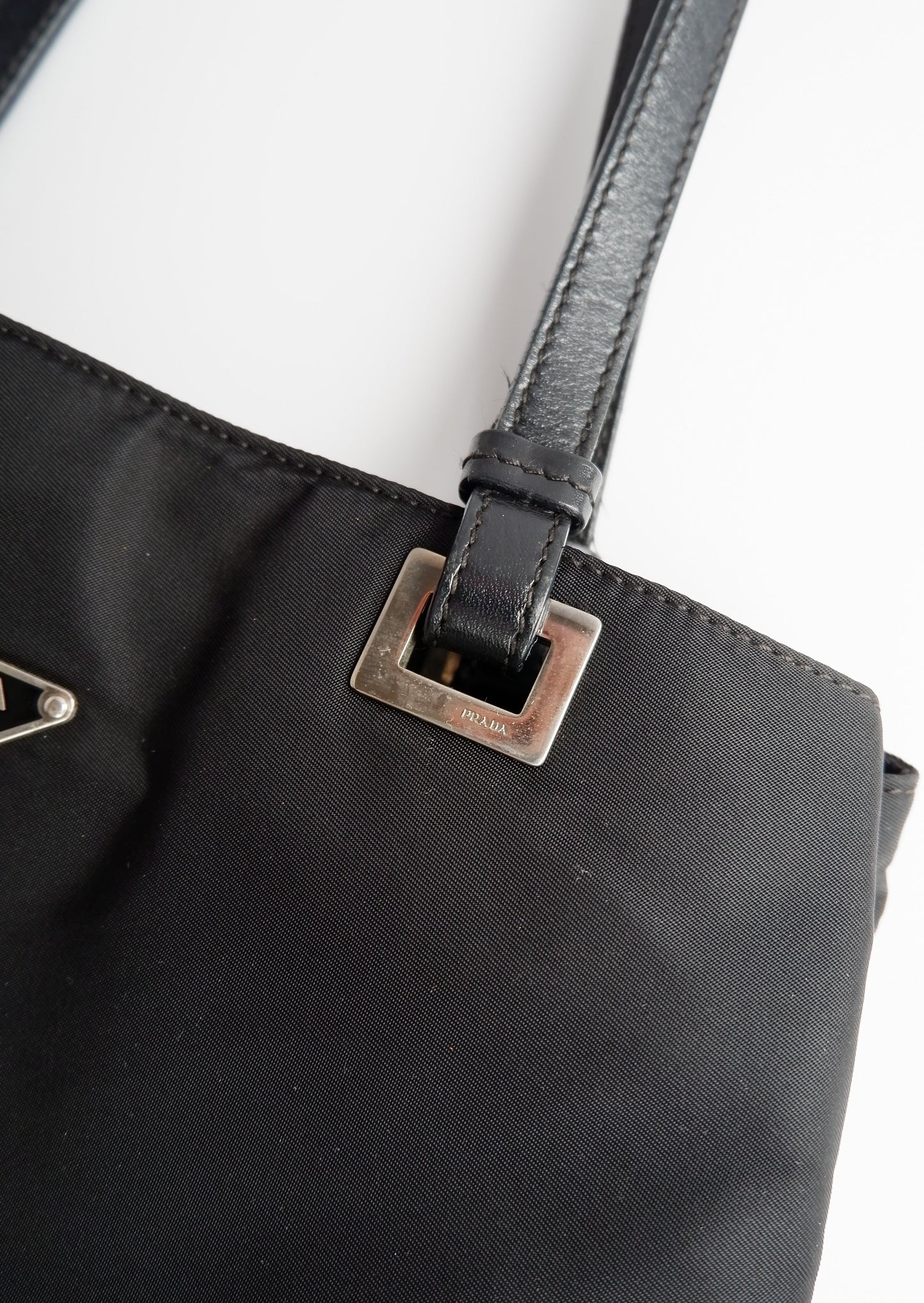 Authentic Preowned Prada Black Nylon Tote Bag