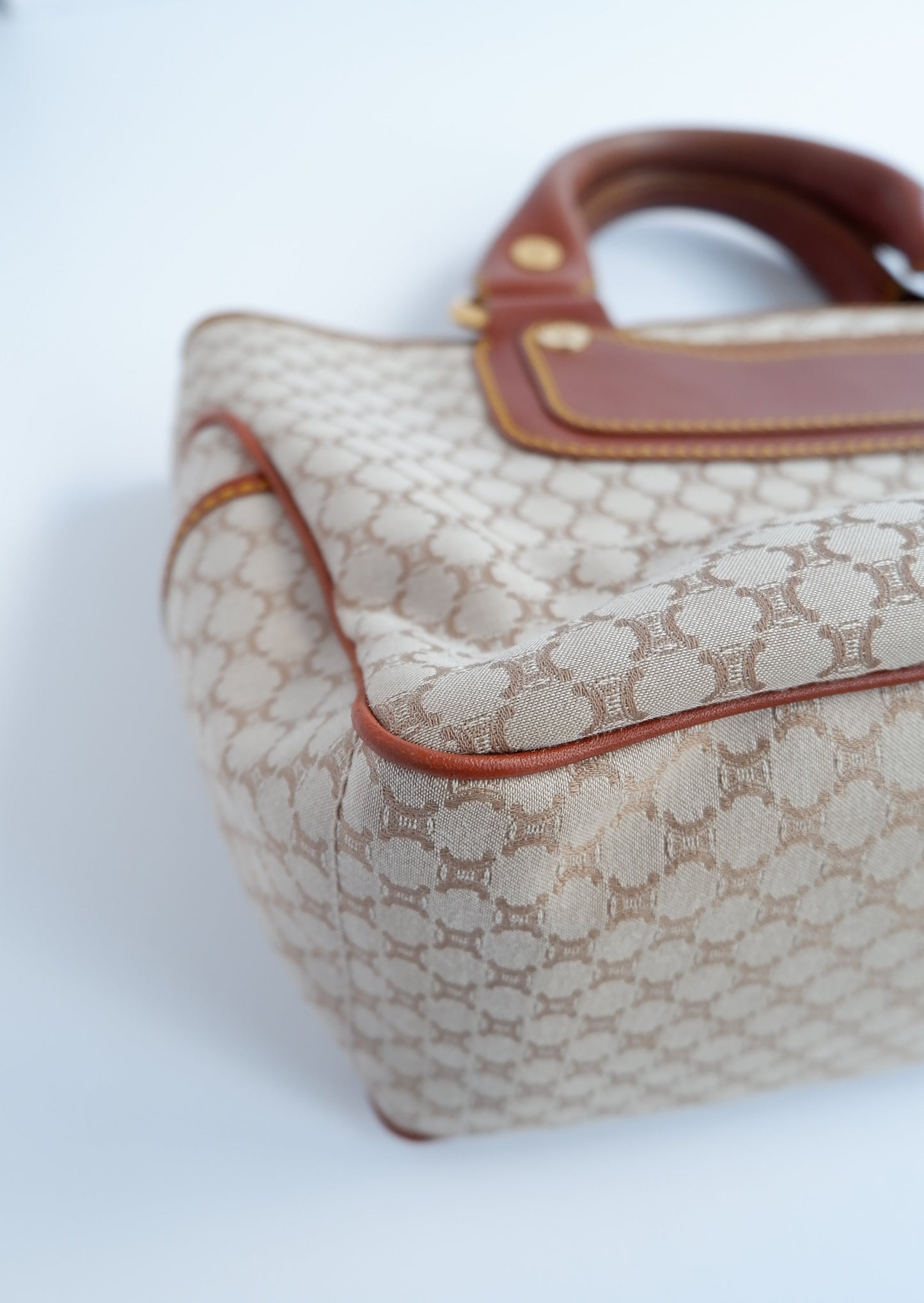 Authentic Preowned Vintage Celine Beige Boogie Bag