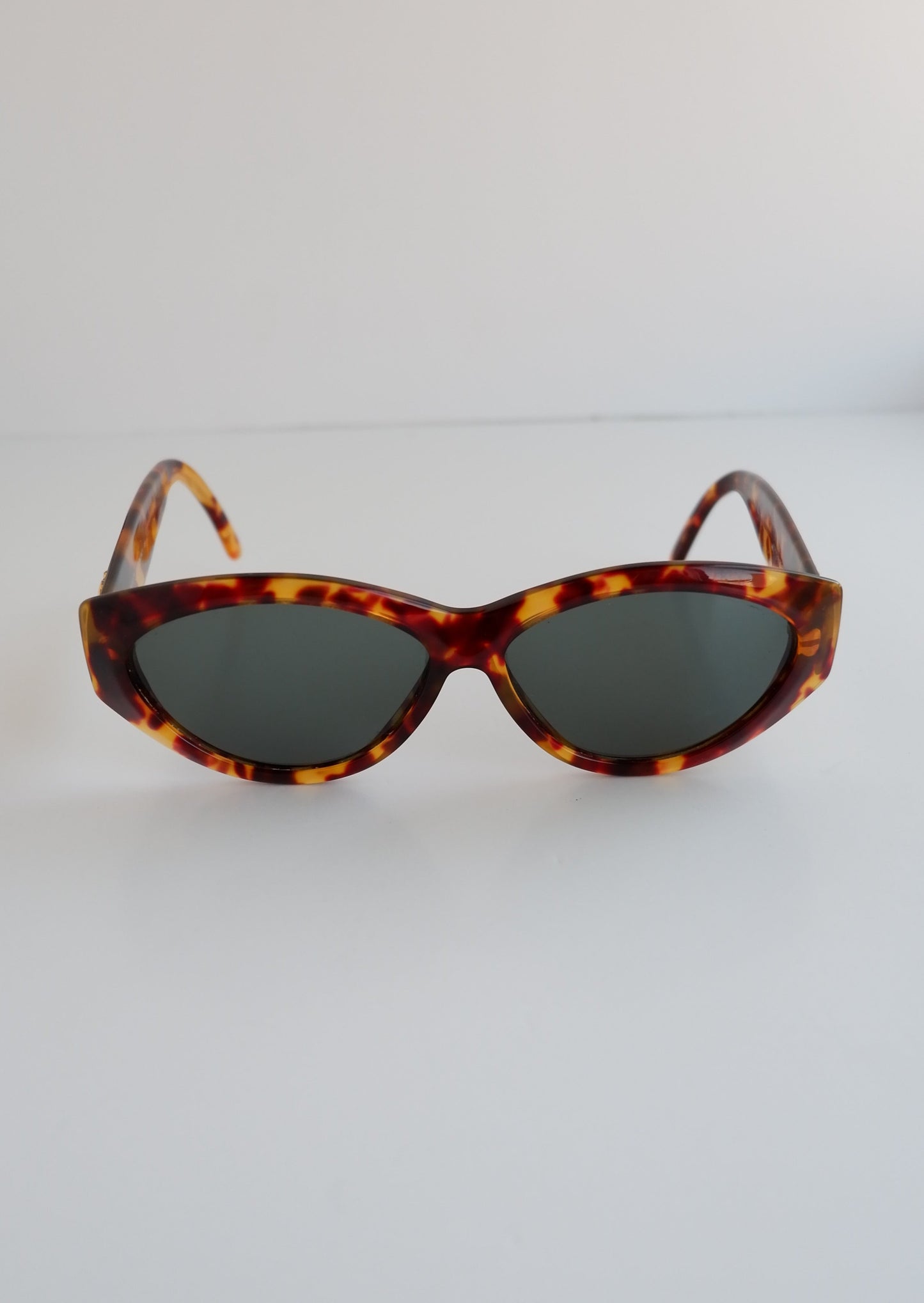 Authentic Preowned Vintage Gucci Tortoise Round Frame Sunglasses