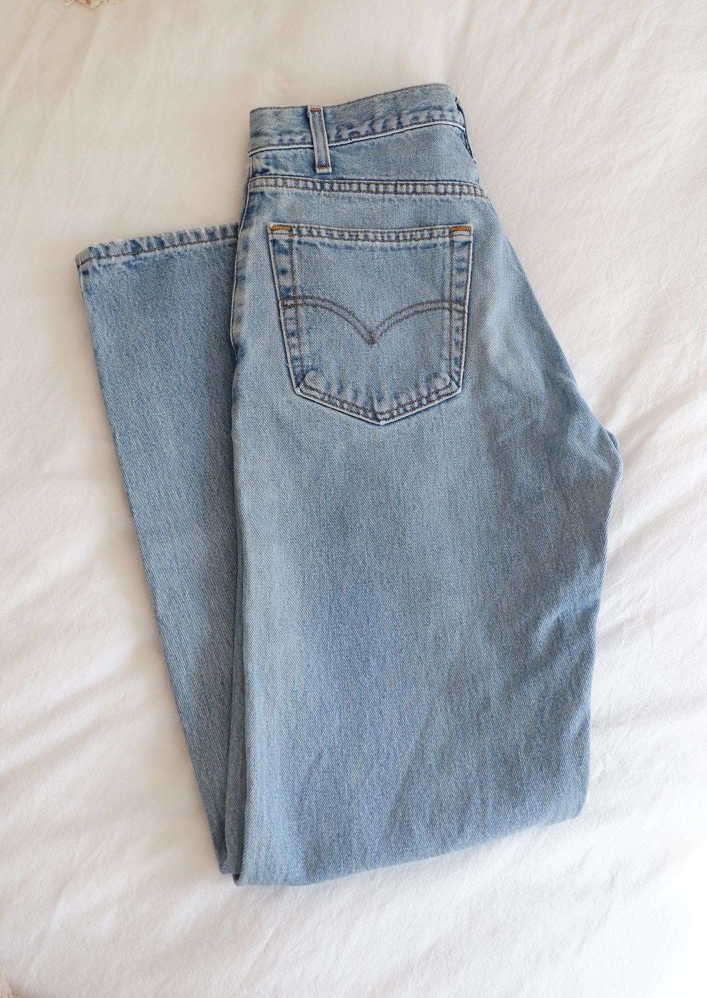 Levis Vintage 505 Relaxed Fit Straight Leg Jeans - 30