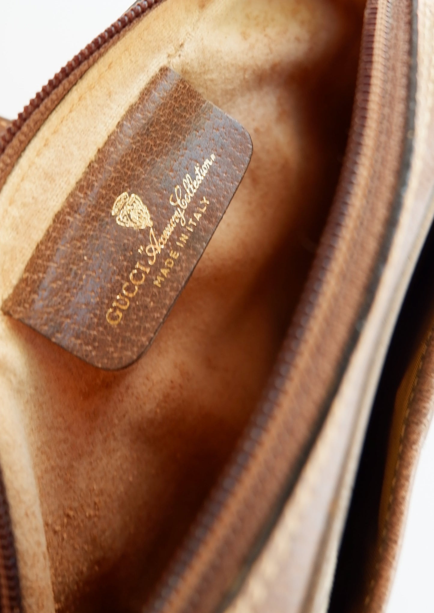 Authentic Preowned Vintage Gucci Sherry Line Crossbody Bag