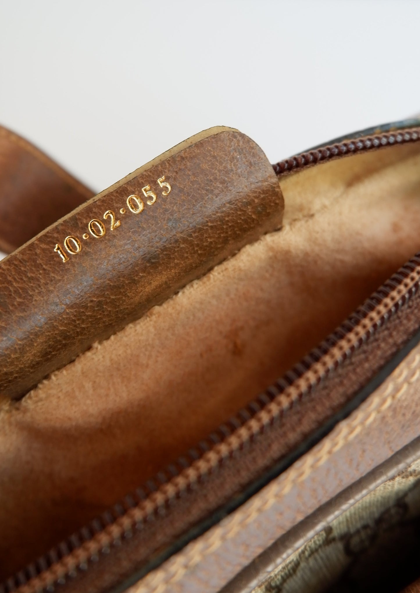 Authentic Preowned Vintage Gucci Sherry Line Crossbody Bag