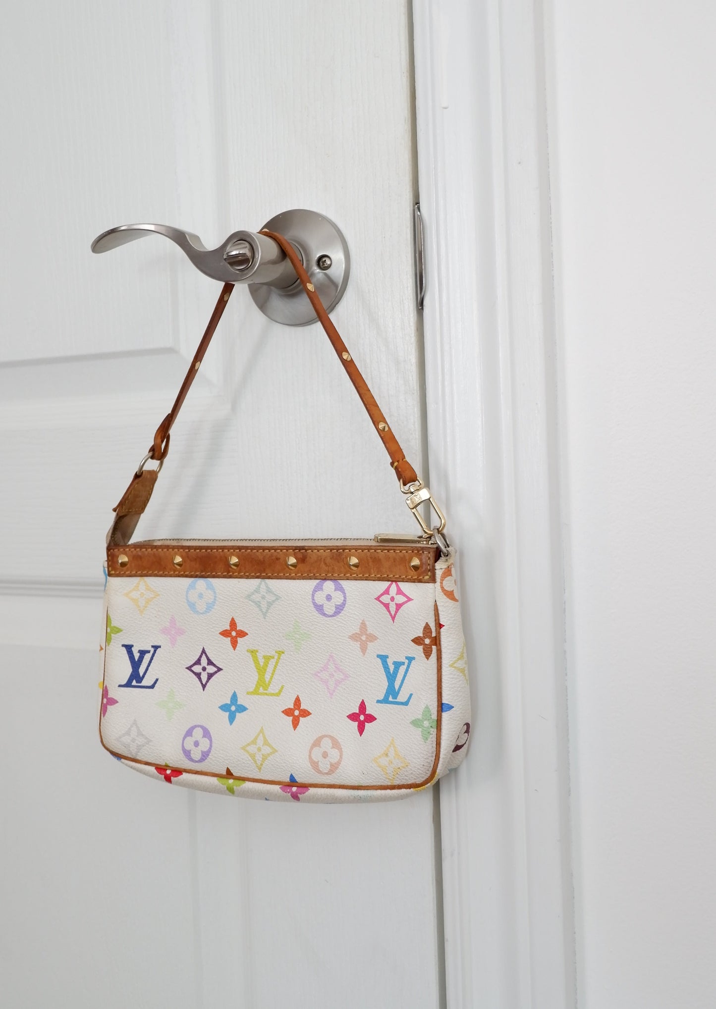 Authentic Preowned Louis Vuitton Monogram Multicolor Pochette Accessories