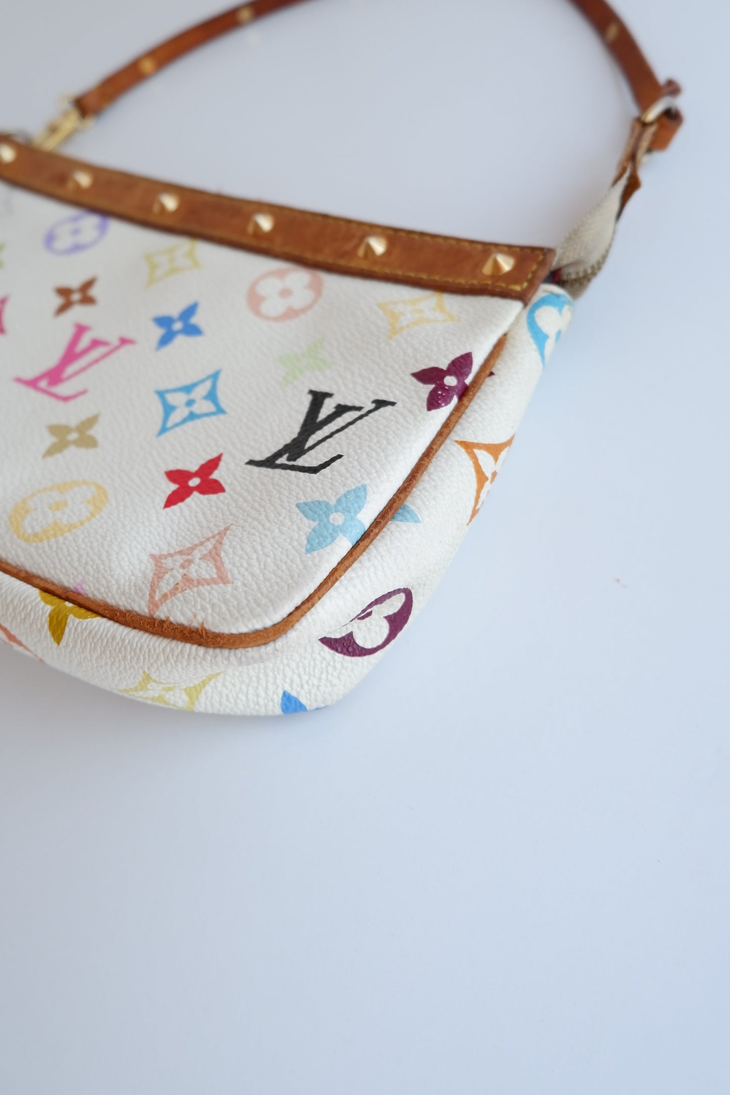 Authentic Preowned Louis Vuitton Monogram Multicolor Pochette Accessories