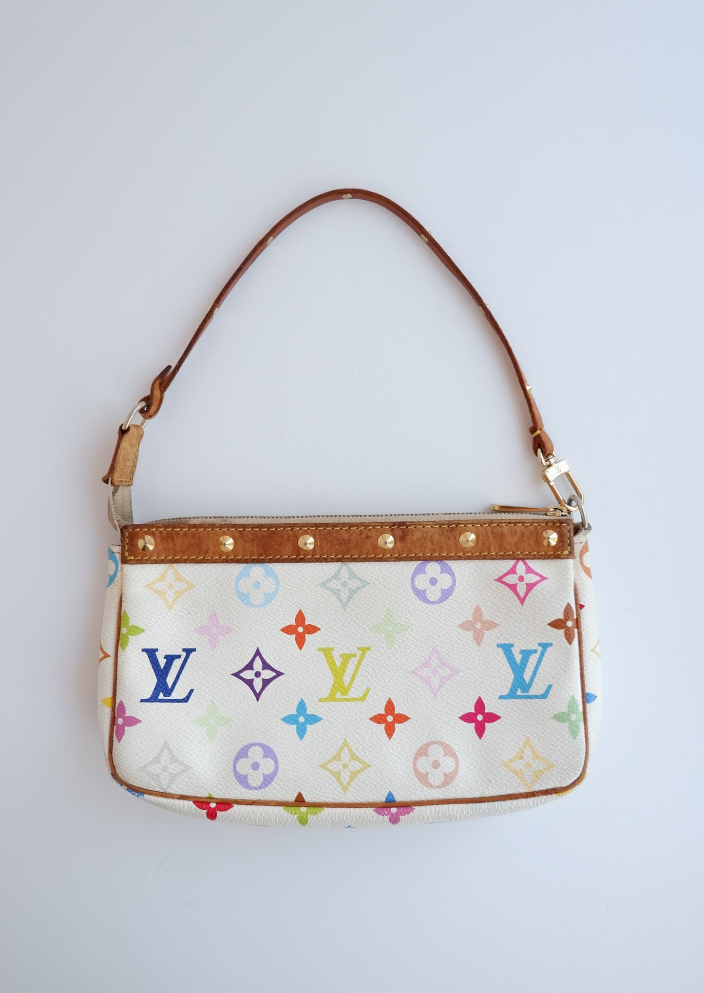 Authentic Preowned Louis Vuitton Monogram Multicolor Pochette Accessories