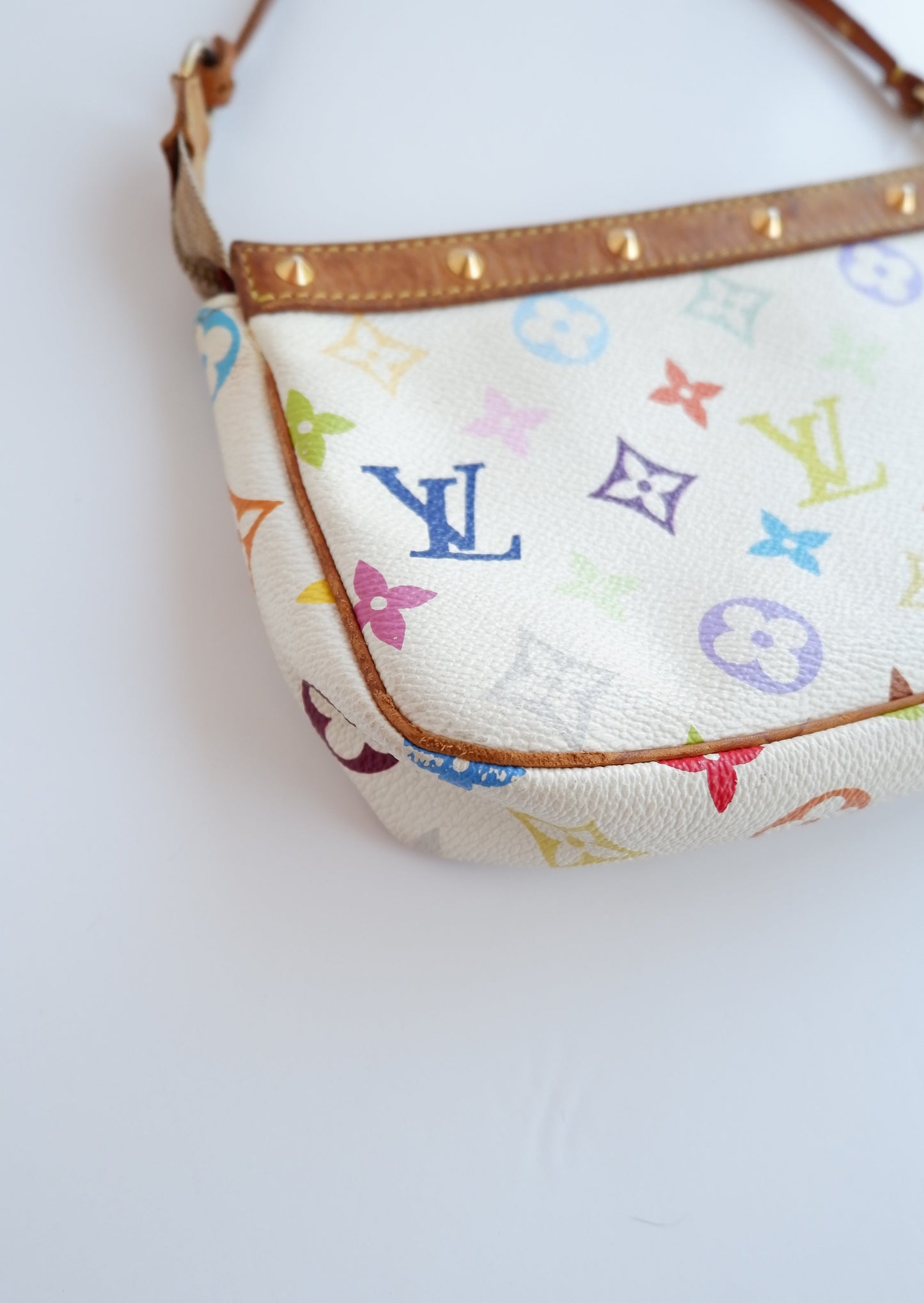 Authentic Preowned Louis Vuitton Monogram Multicolor Pochette Accessories