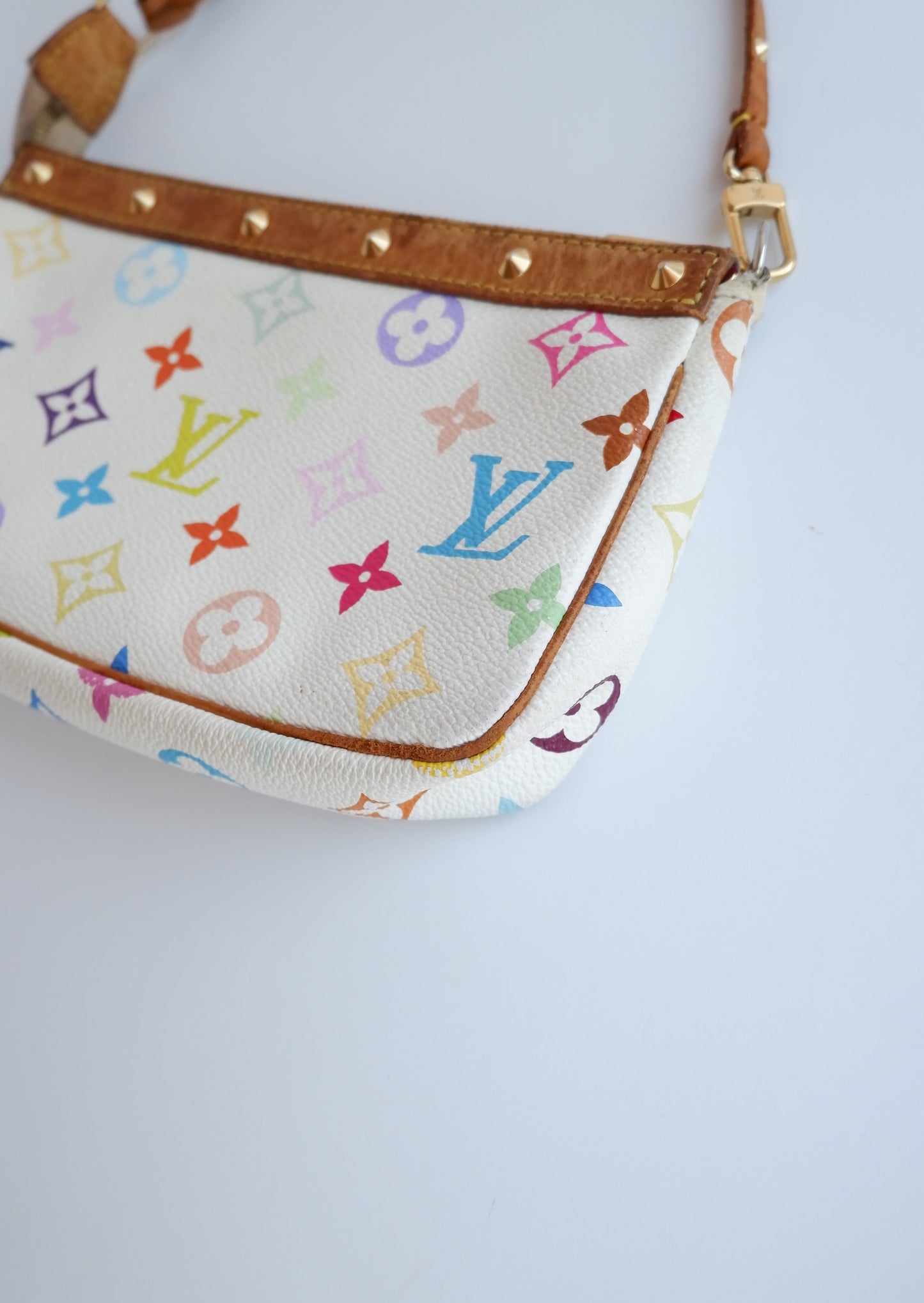 Authentic Preowned Louis Vuitton Monogram Multicolor Pochette Accessories