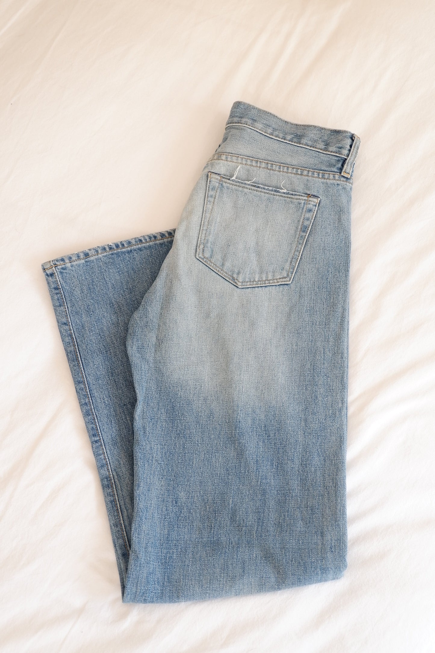 Simon Miller Light Wash Wide Leg Jeans - 26