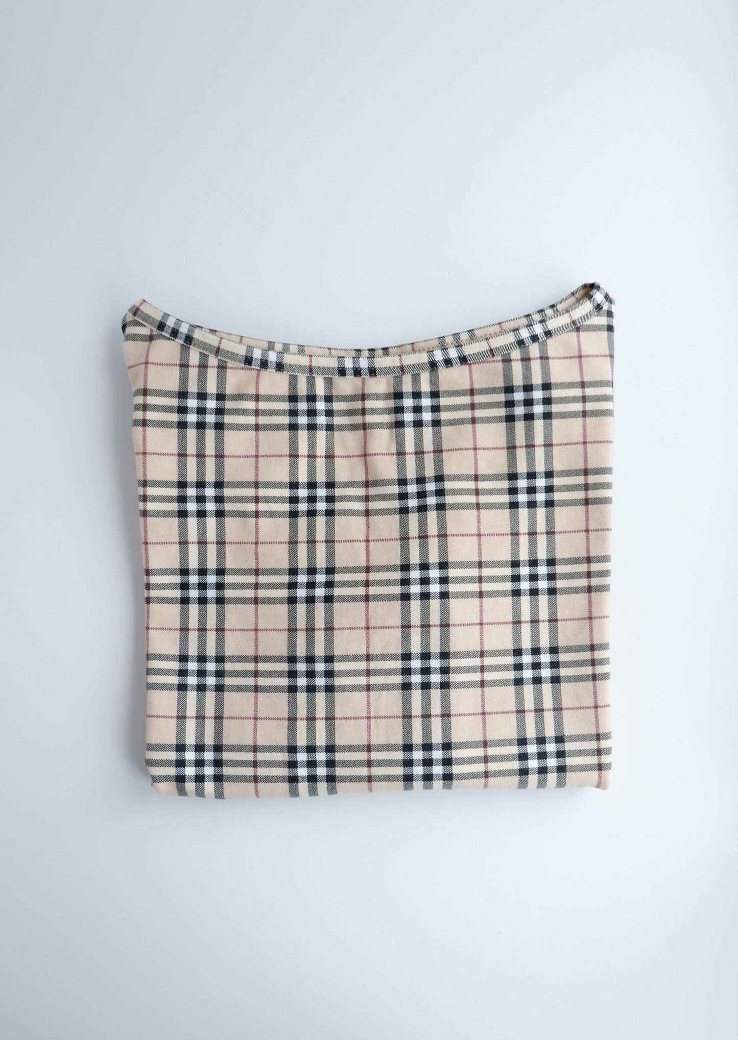 Authentic Preowned Burberry House Check 3/4 Length Sleeve Cotton T-Shirt  - M