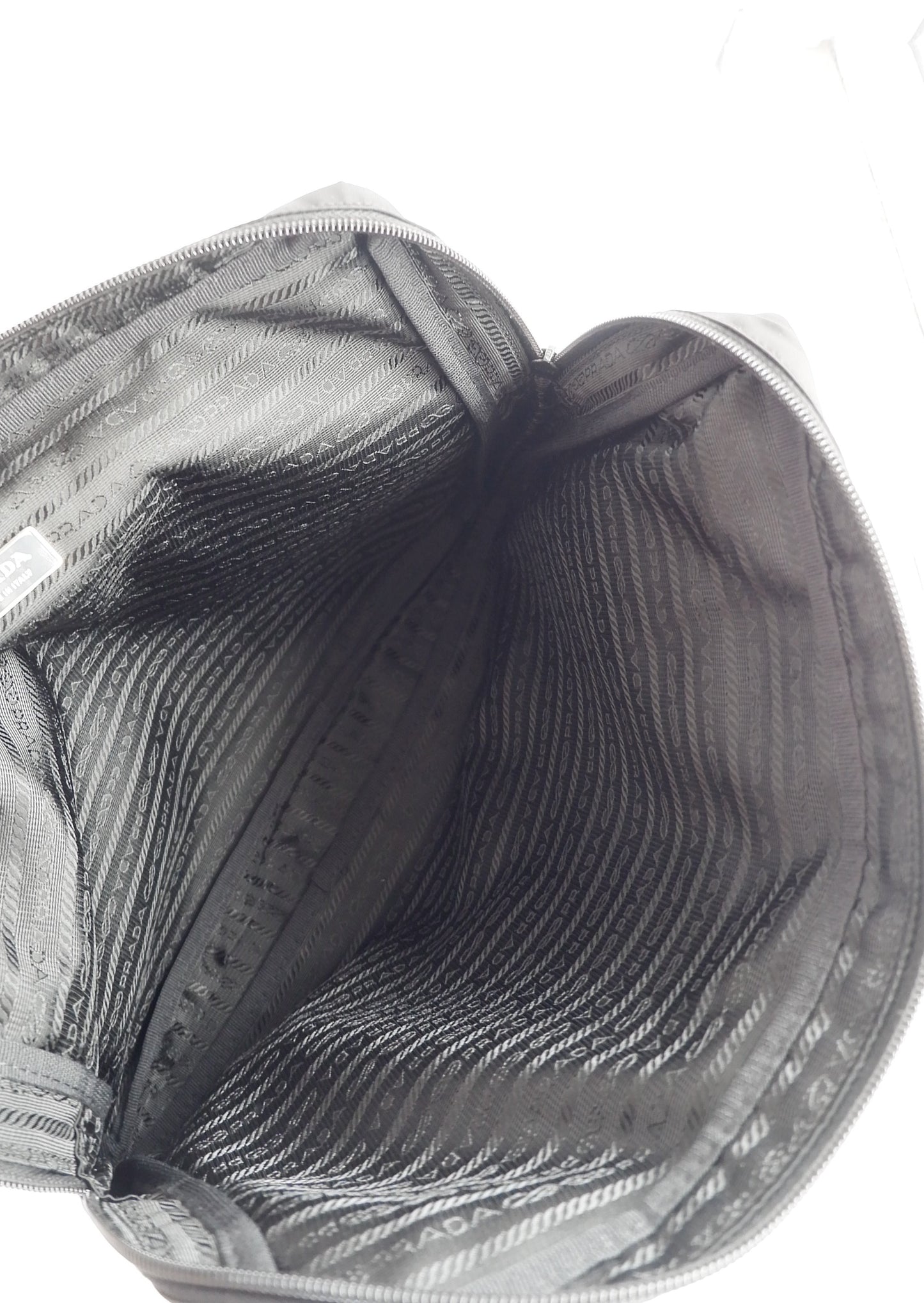 Authentic Preowned Prada Black Nylon Laptop/ Pouch Bag