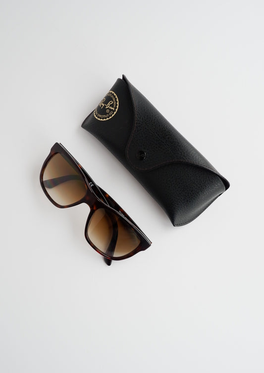 Authentic Preowned Ray Ban Brown Tortoise Sunglasses