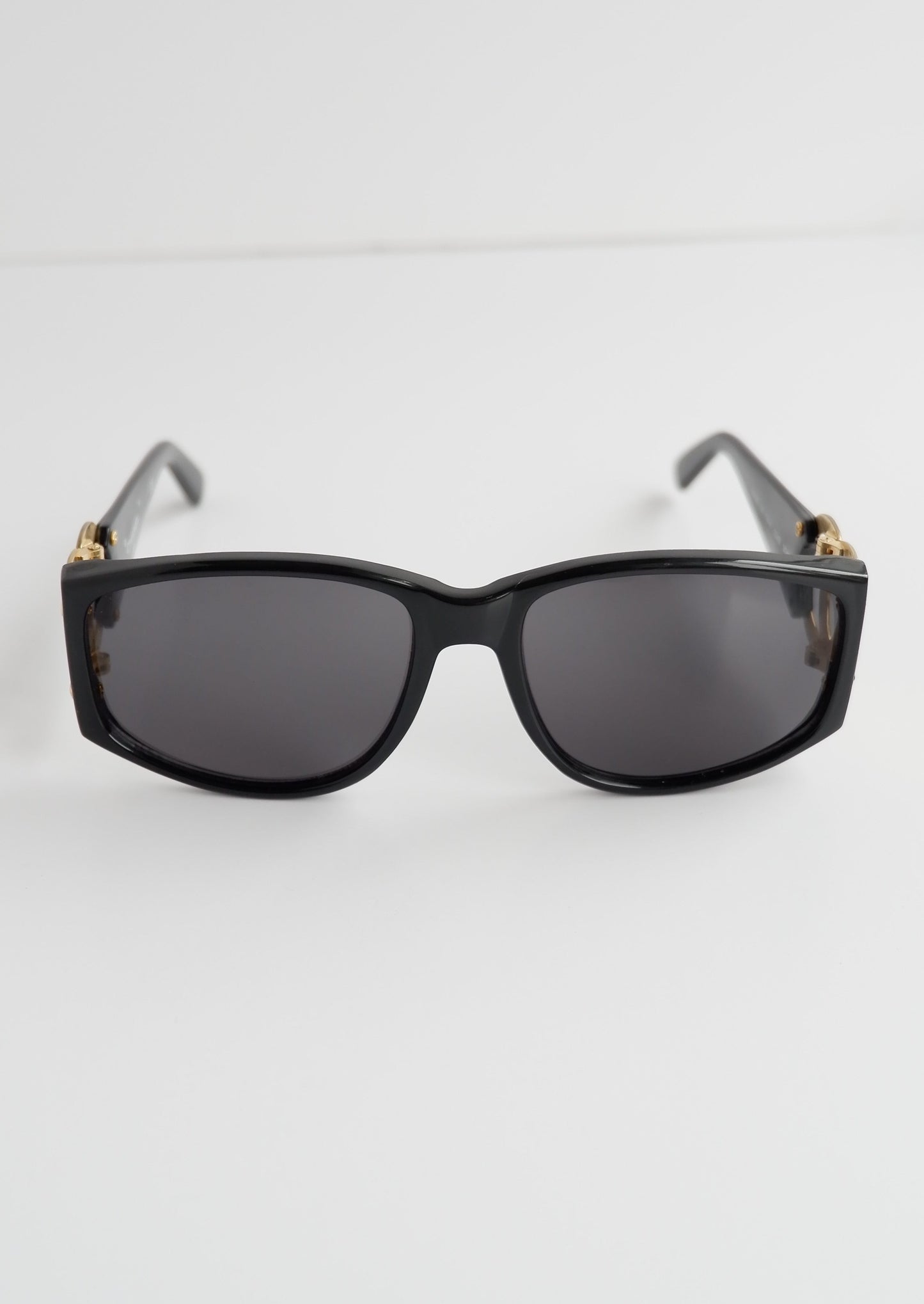 Authentic Preowned Chanel Black CC Logo Square Frame Sunglasses