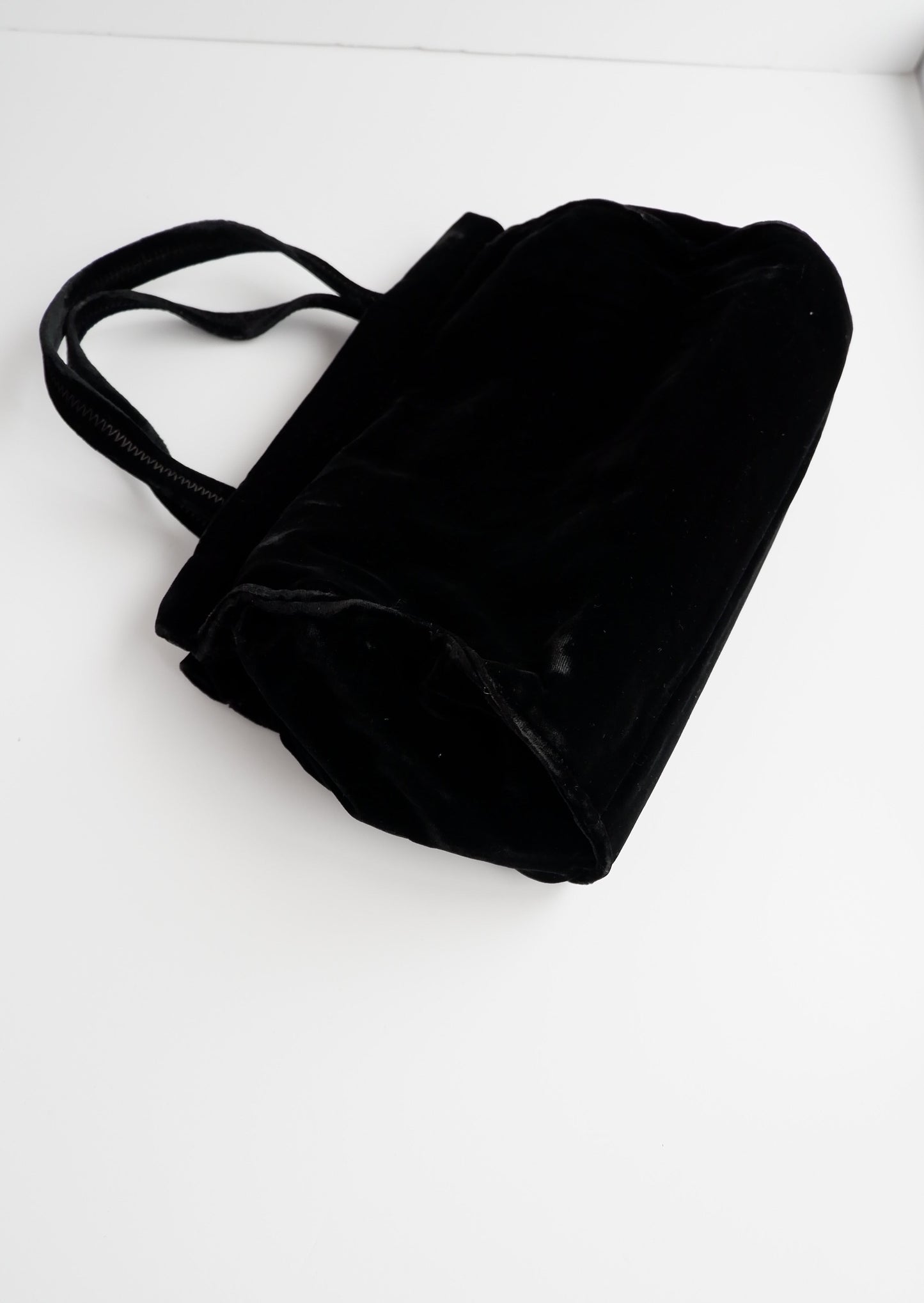 Authentic Preowned Prada Black Velvet Handbag