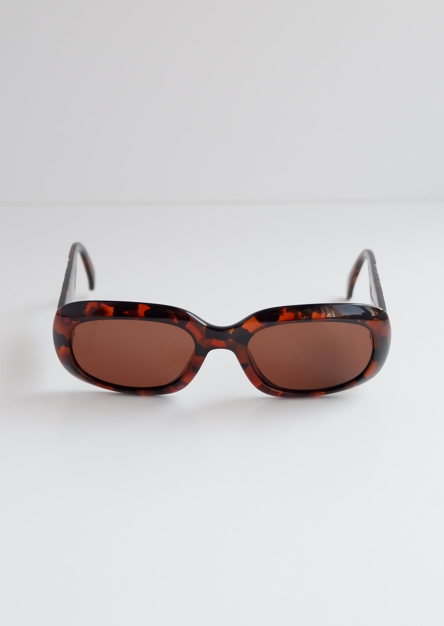 Authentic Preowned Dior Brown Tortoise CD Logo Square Frame Subglasses