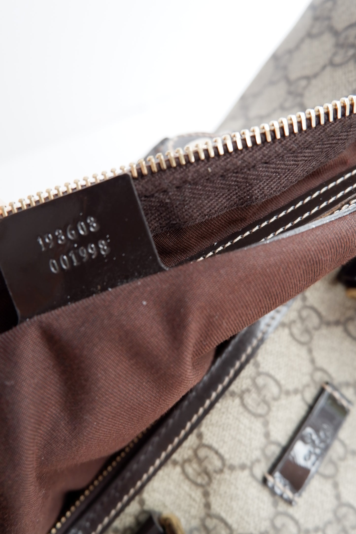 Authentic Preowned Gucci Joy Brown Boston Bag