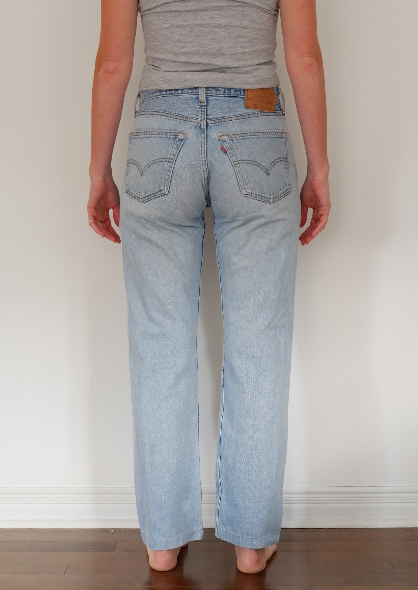 Levis Vintage 501 Light Wash Jeans - 31