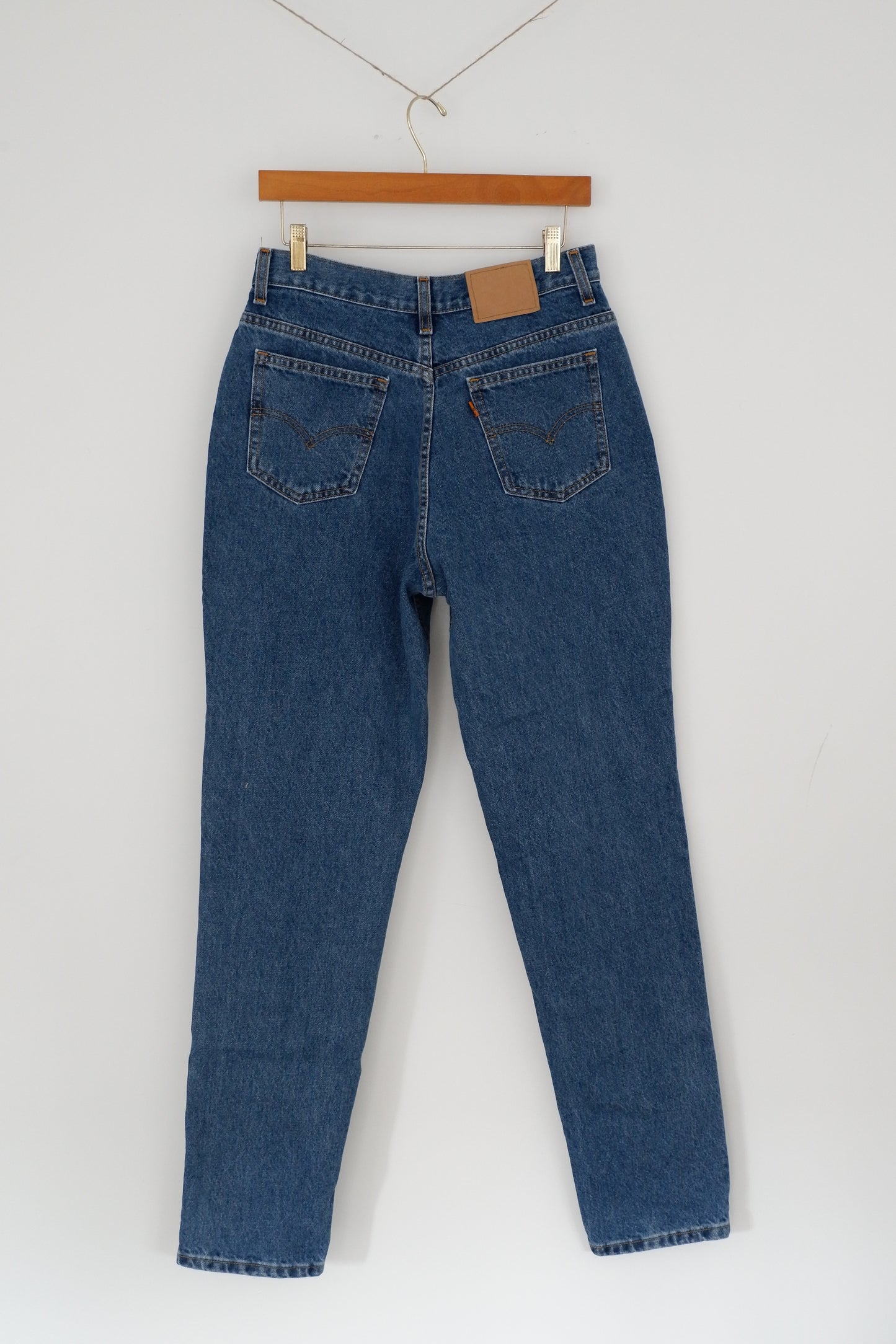 Levis Vintage Medium Wash High Relaxed Fit Slim Leg - 30