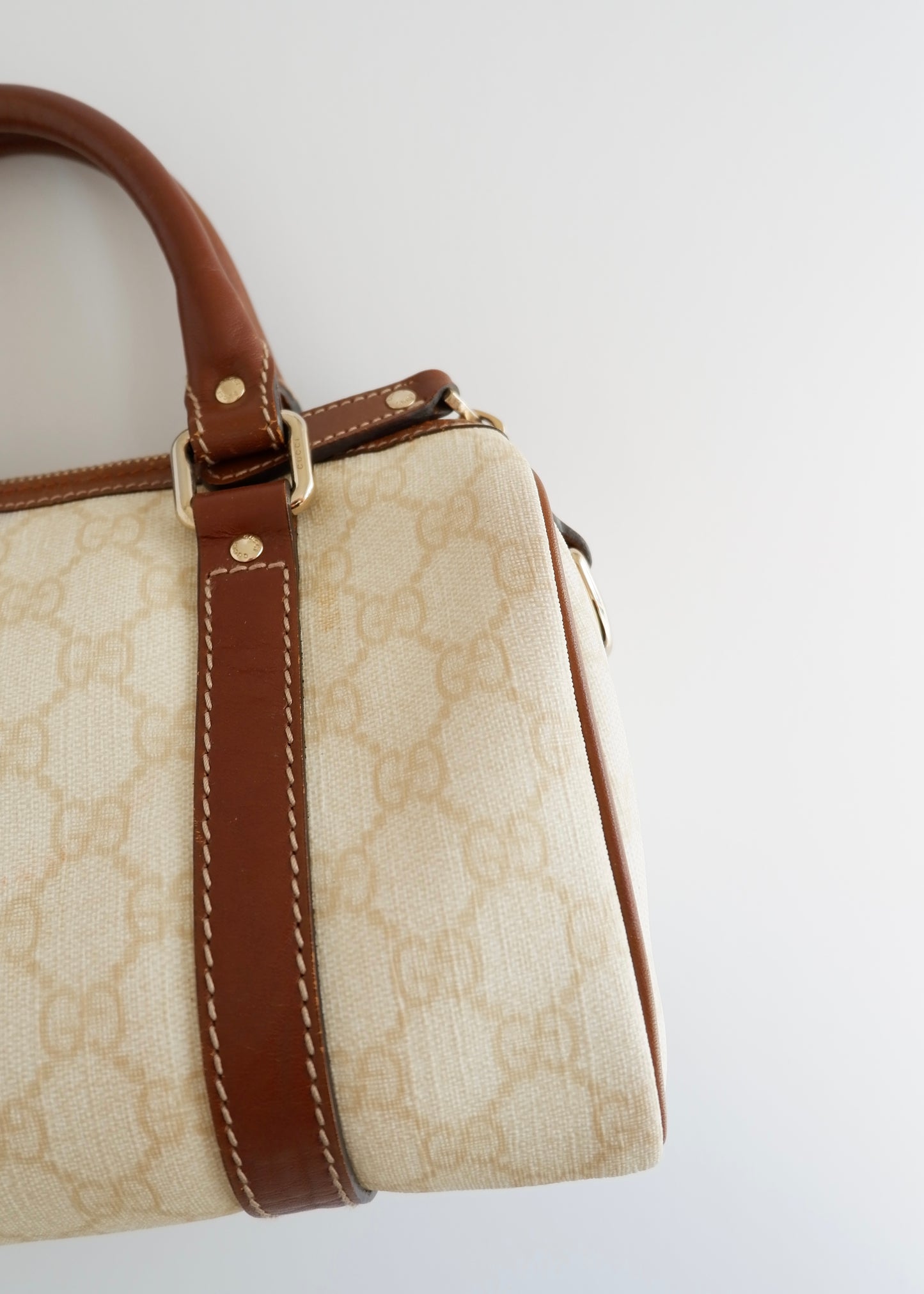 Authentic Preowned Gucci Brown GG Supreme Joy Handbag